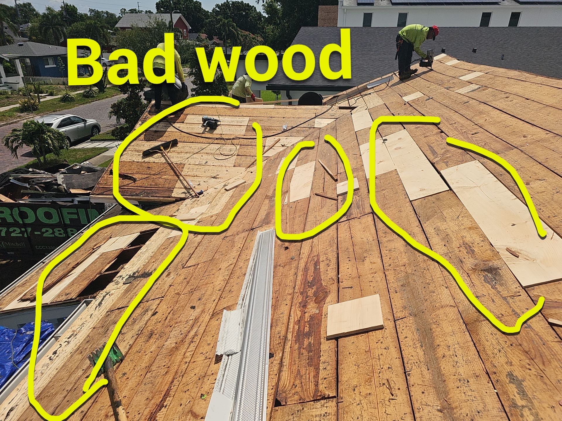 Project in St. Petersburg 33713 by Mitchell Roofing Company LLC 