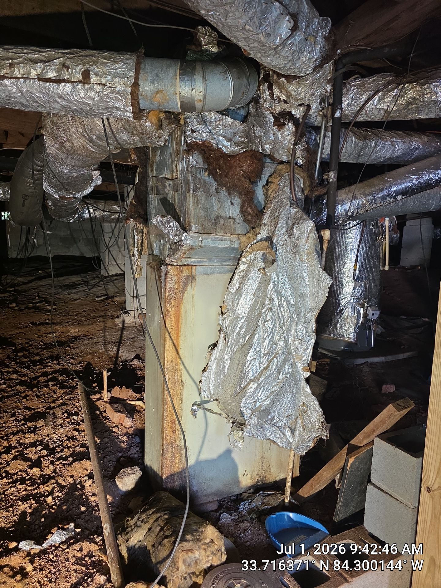 HVAC System Inspection and Equipment Assessment in Decatur by Veasey Mechanical Services