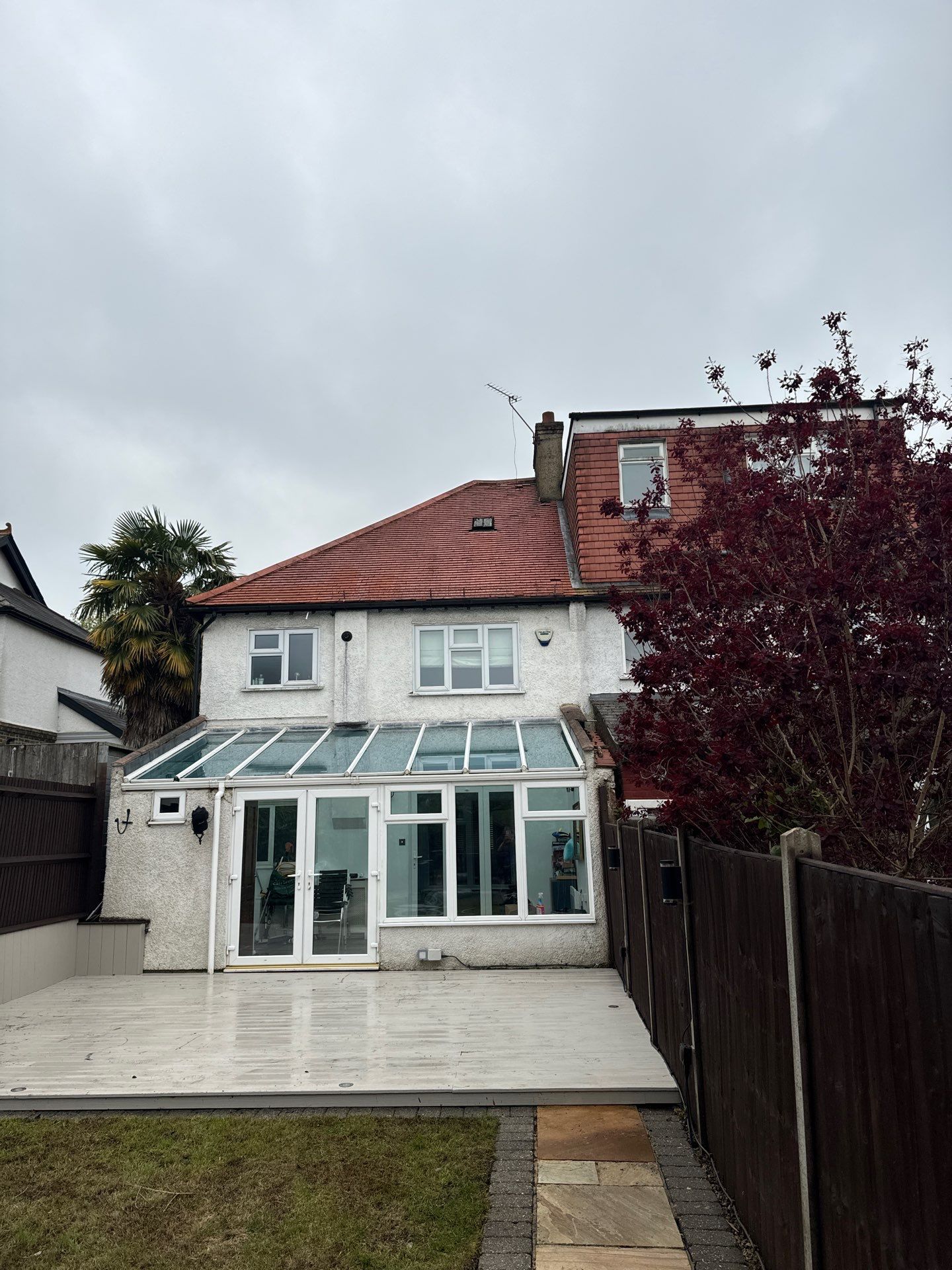 Exterior Clean - Roof - Patio - Driveway using honda 21 ltr/min by Ges Exterior Cleaning ltd
