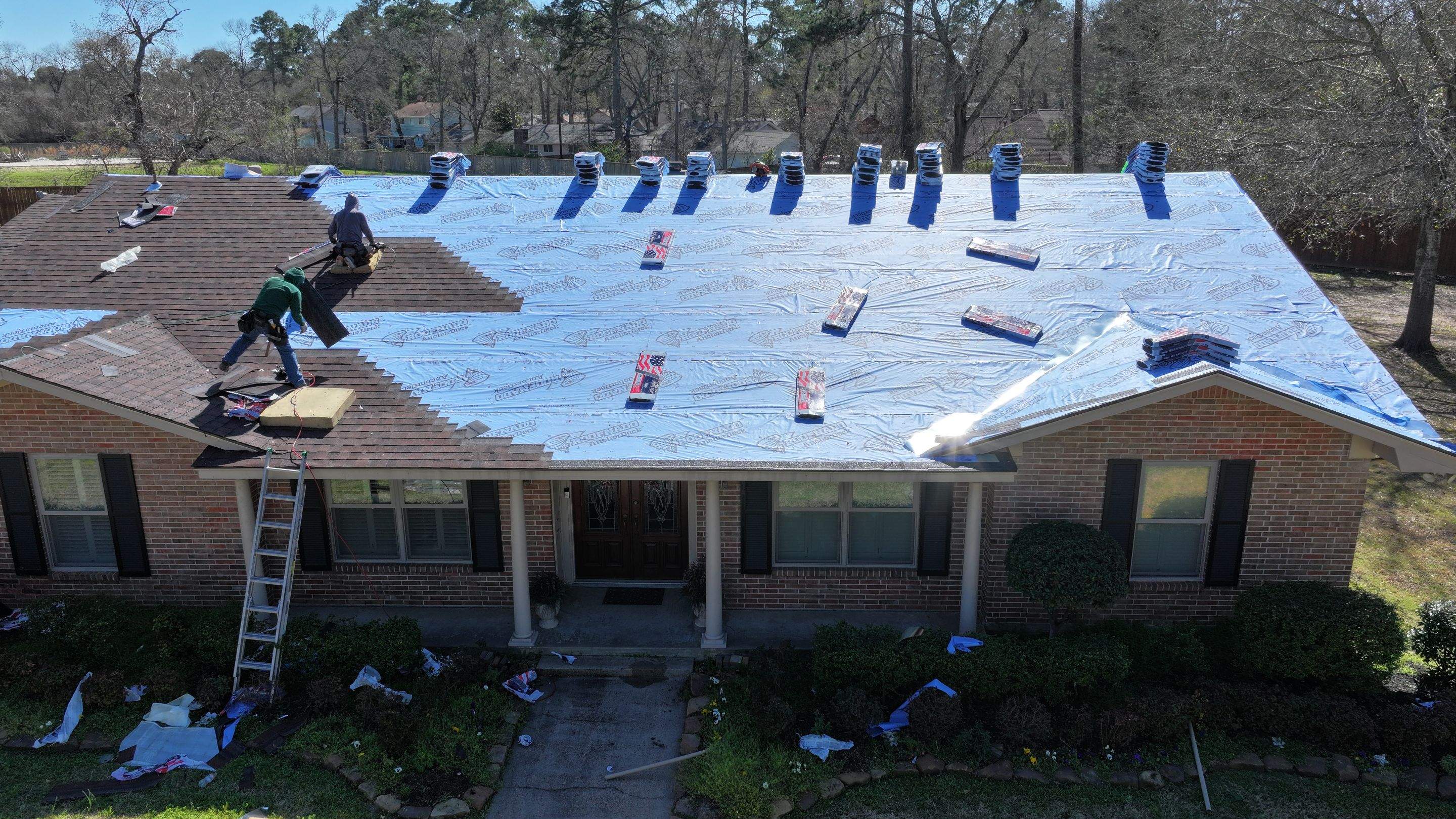 Complete Roof Replacement — Huntsville, TX by PL Roofing & SB Roofing, LLC.