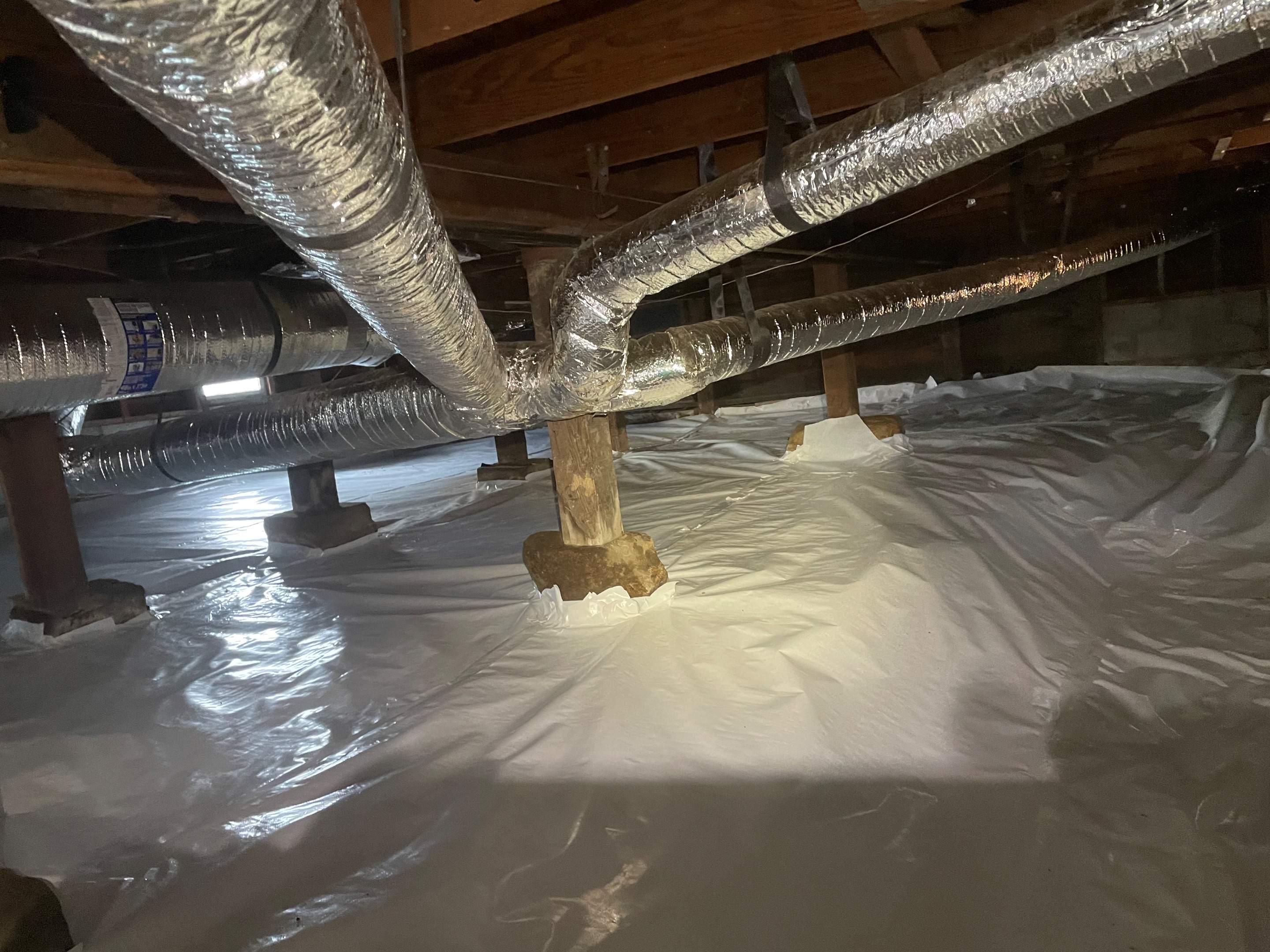 Crawlspace Transformation by Hausmeister Home Services INC