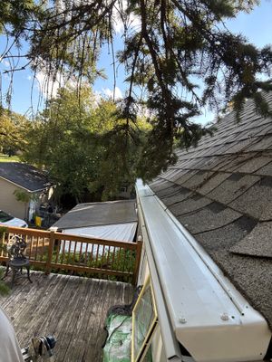 5" Seamless Gutters with Leaf Sentry Covers Minneapolis, MN 