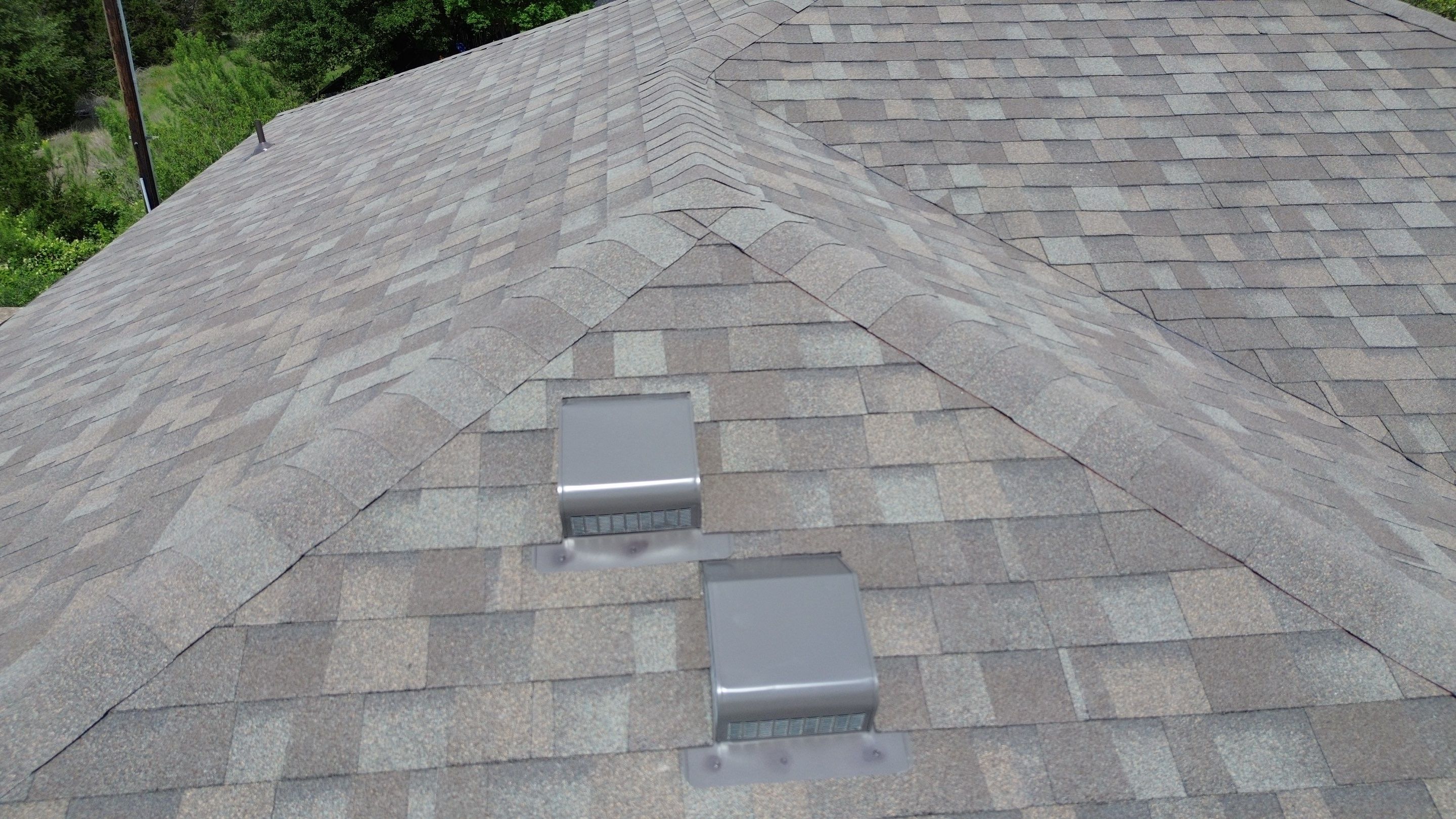 Roof Replacement in Round Rock, TX | Owens Corning Oakridge Driftwood Shingles by Kstylez Roofing & Construction