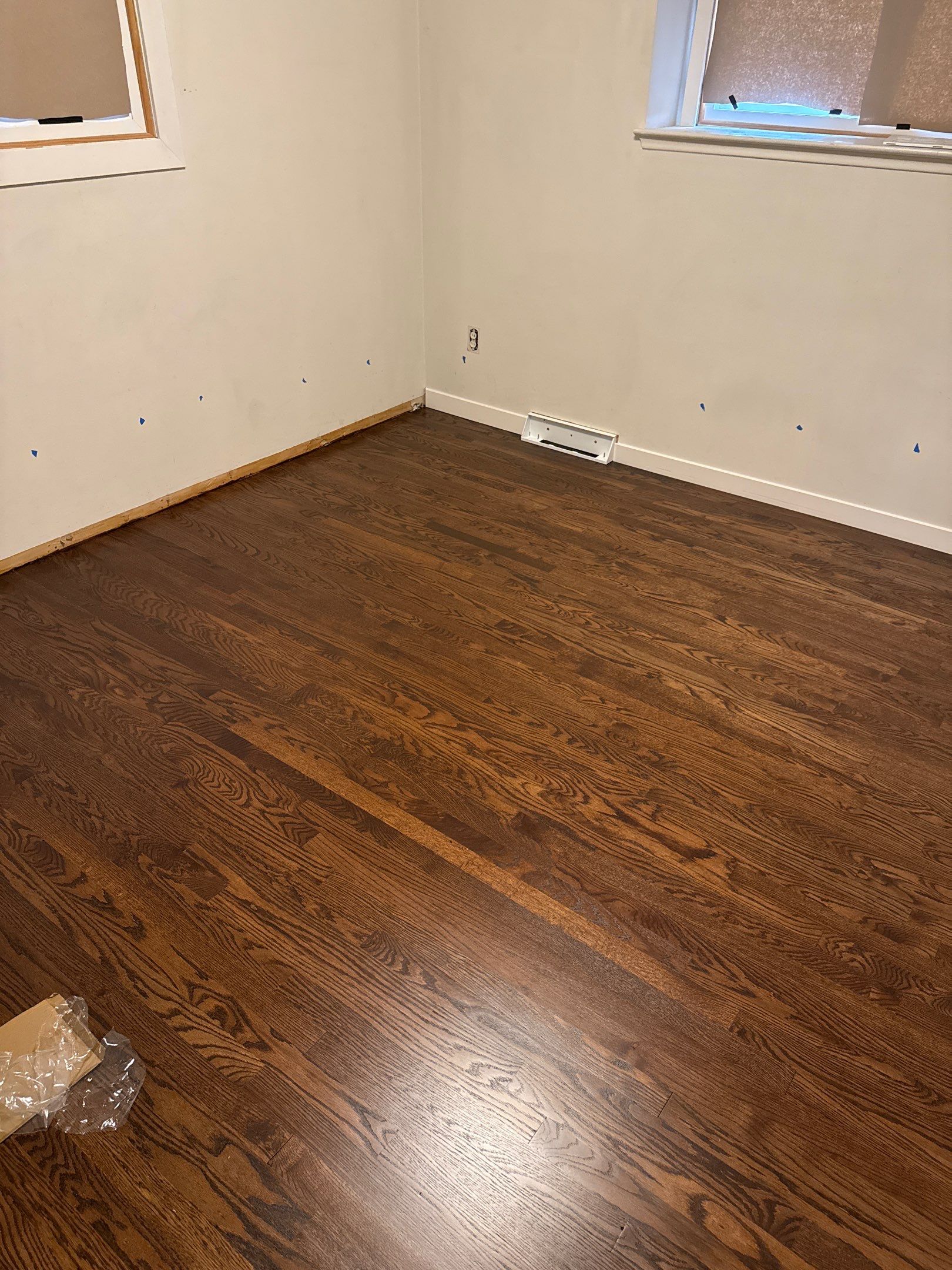 Ypsilanti red oak restoration  by Ann Arbor Hardwoods 