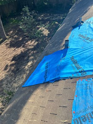 Residential Roofing Repair using Owen's Corning Duration (Lifetime) Shingles