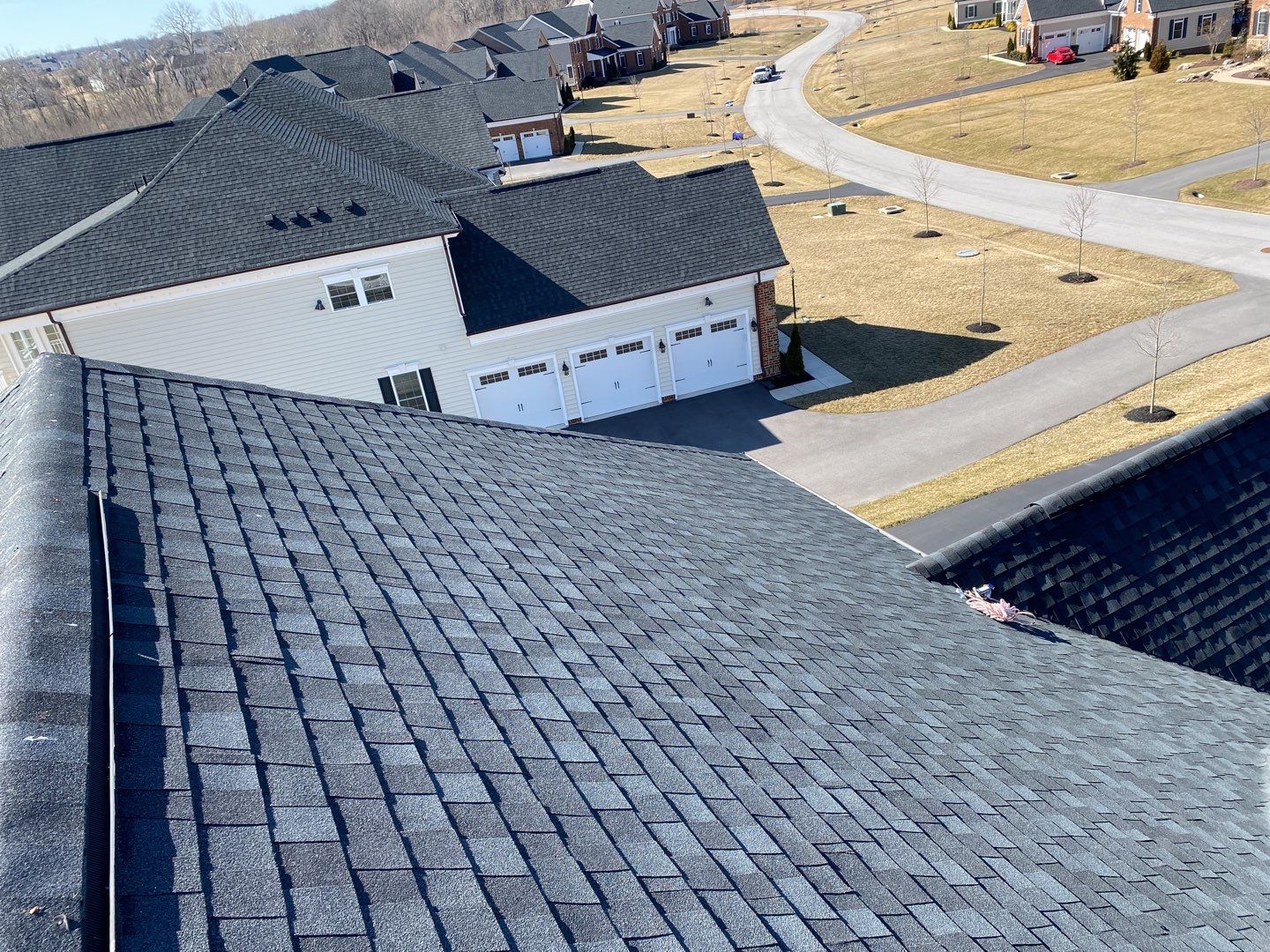 Residential Roofing Repair using Vulkem Black Caulk  by Alpha Design Services