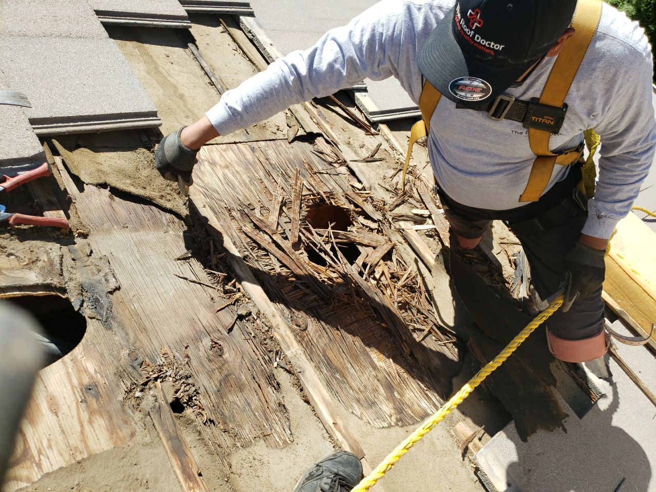 Residential Roofing Repair using Concrete Tile by The Roof Doctor