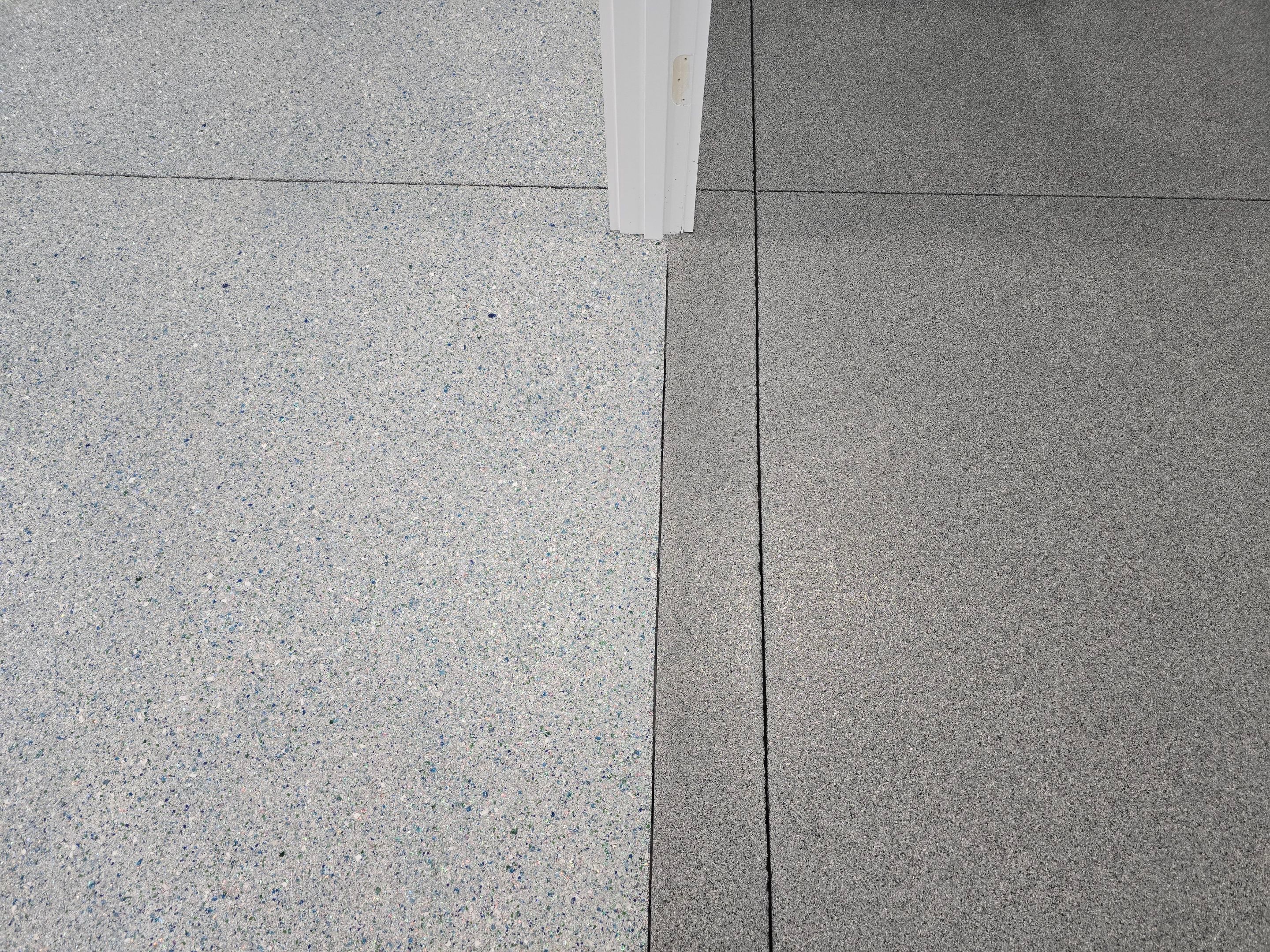 Gym & Garage Using Sea Glass & Keystone by Elite Floor Solutions