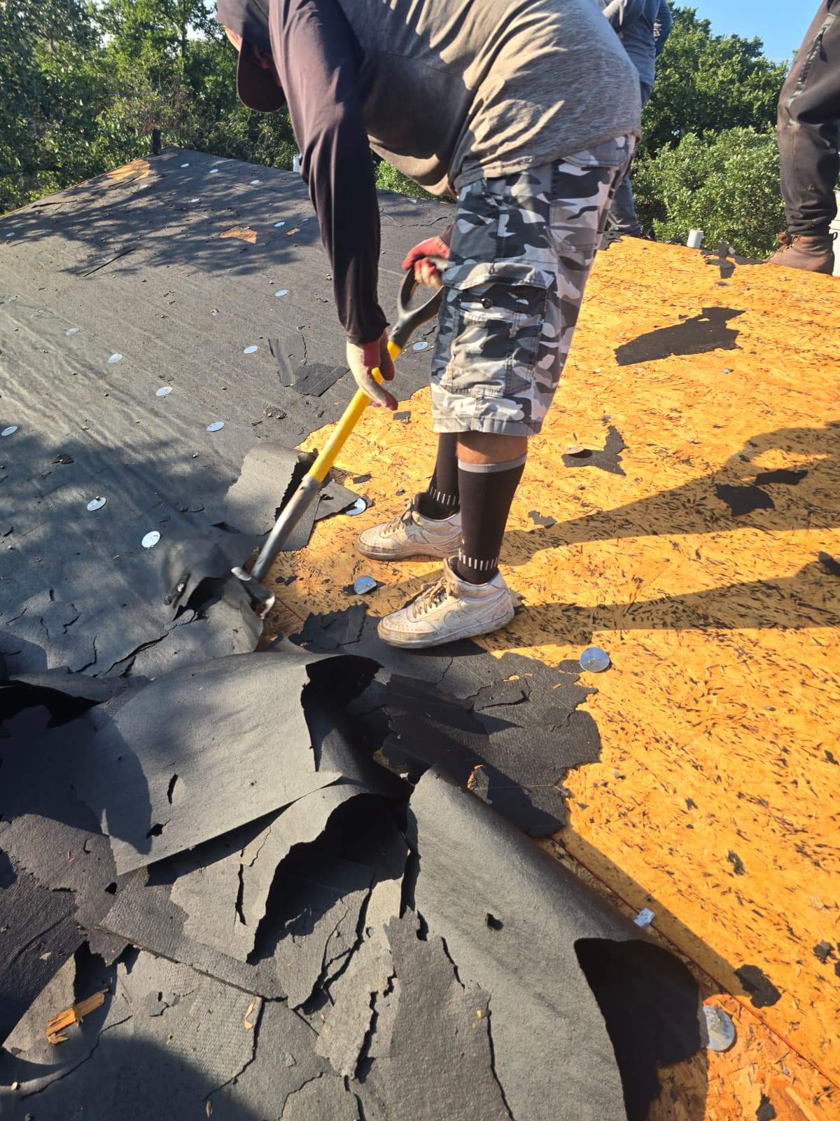 Residential Roofing Replacement and Chimney Flashing Repair in Austin by Caliber Restoration LLC