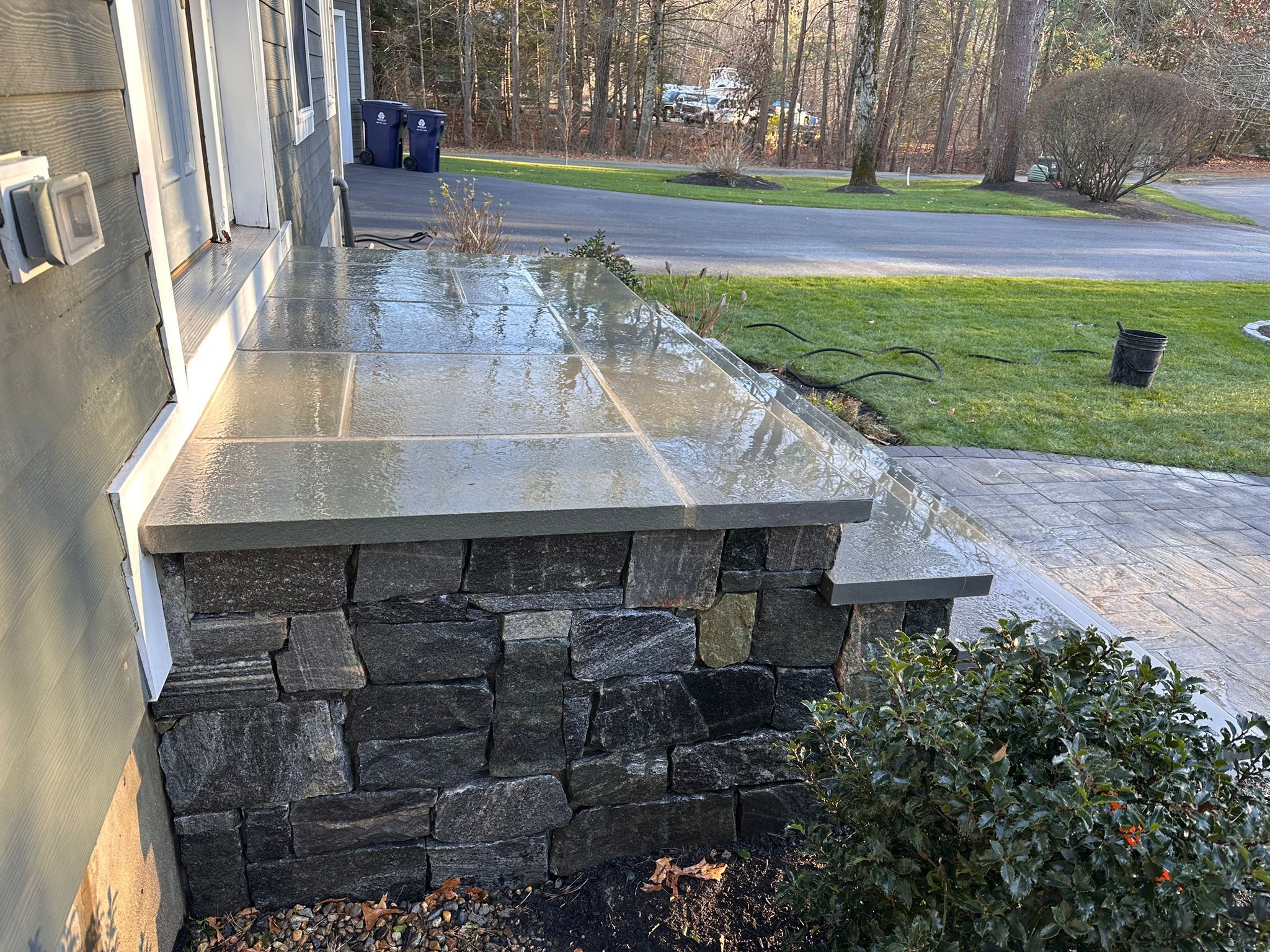 Front Entry Refresh  by Cole Landscaping Inc