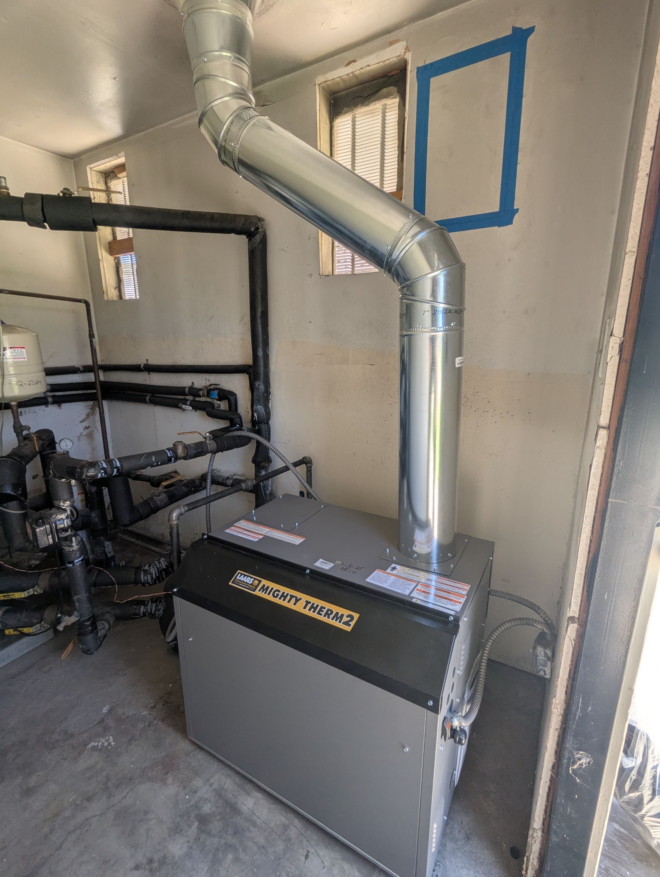 Filter installation for Boiler by Professional Plumbing Inc 