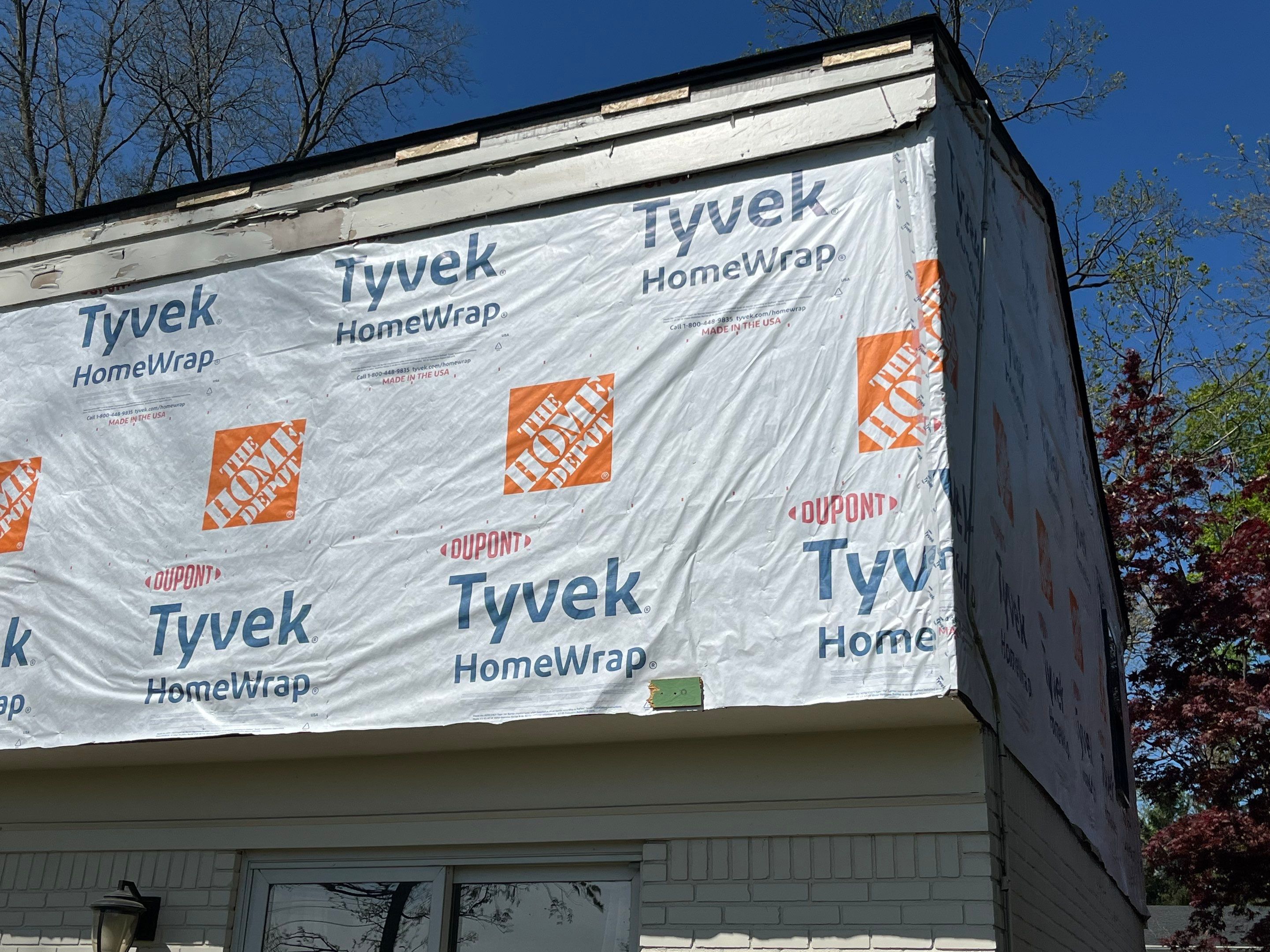 Siding Replacement using Hardie Plank S8 1/4"  Arctic White by 180 Contractors