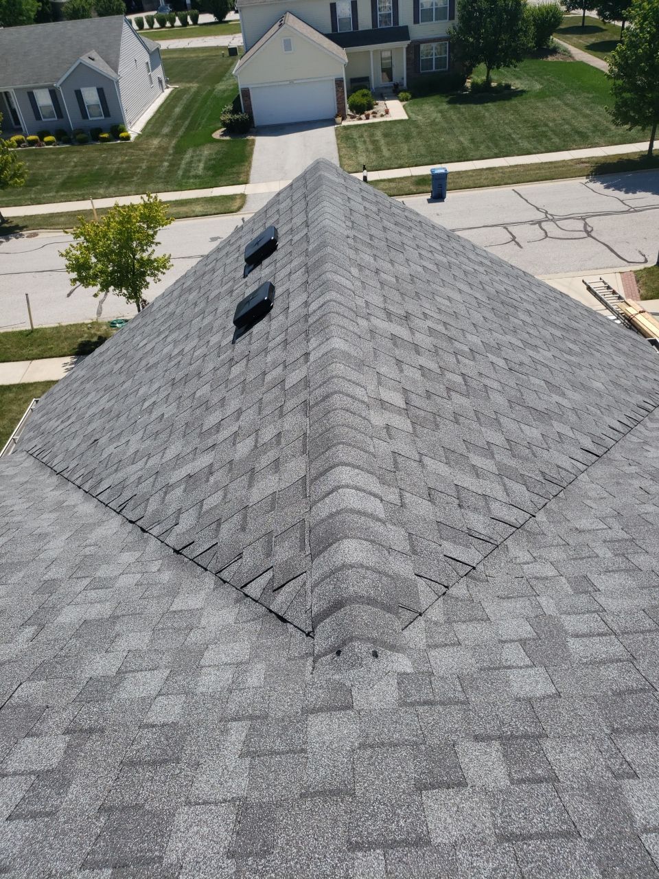 Roof replacement by hail and wind damage by Just Brilliant Restoration JBR