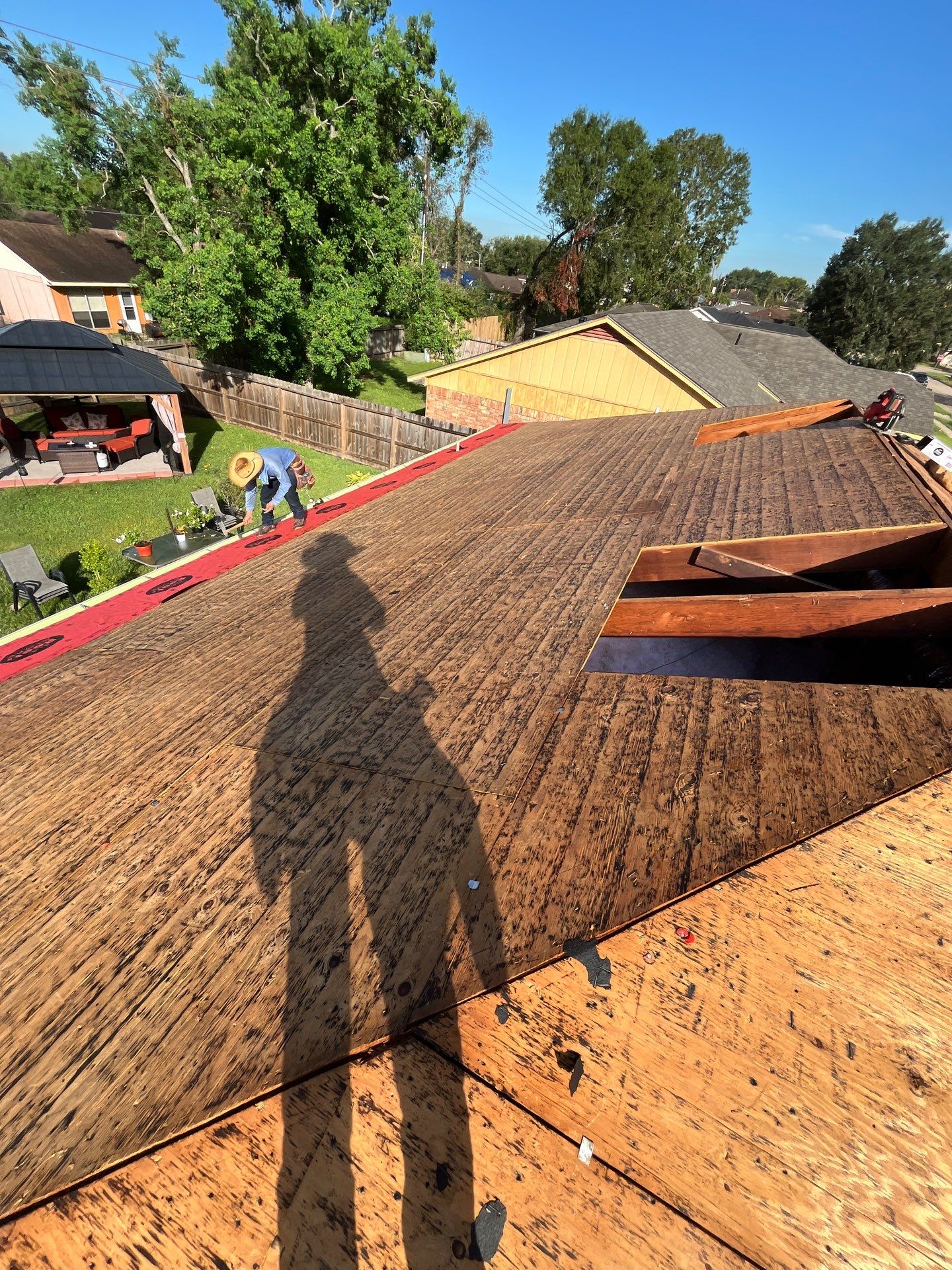 Marine Veteran Reroof Project by Berry Good Roofing 