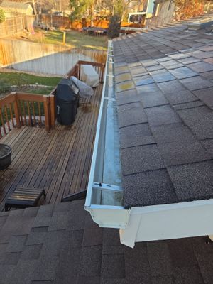 Clean Gutter and Downspouts
