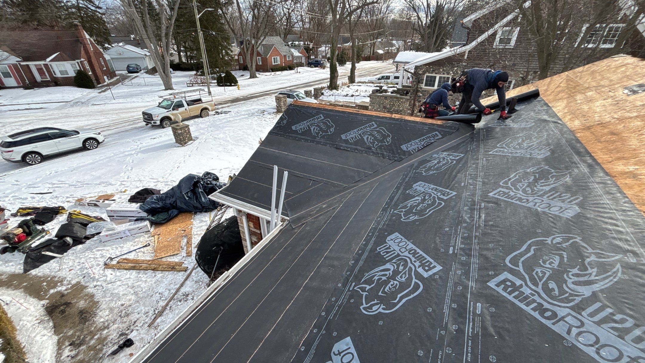 Roof Replacement using Owens Corning Duration Flex by 180 Contractors