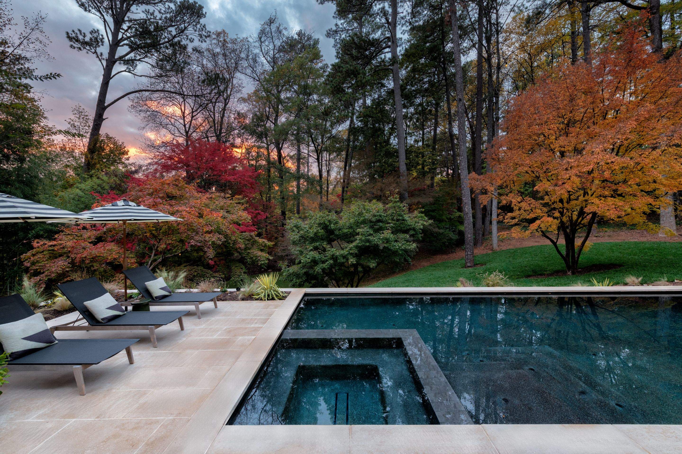 The Japanese Maple Garden  by Aquarama Pools and Spas