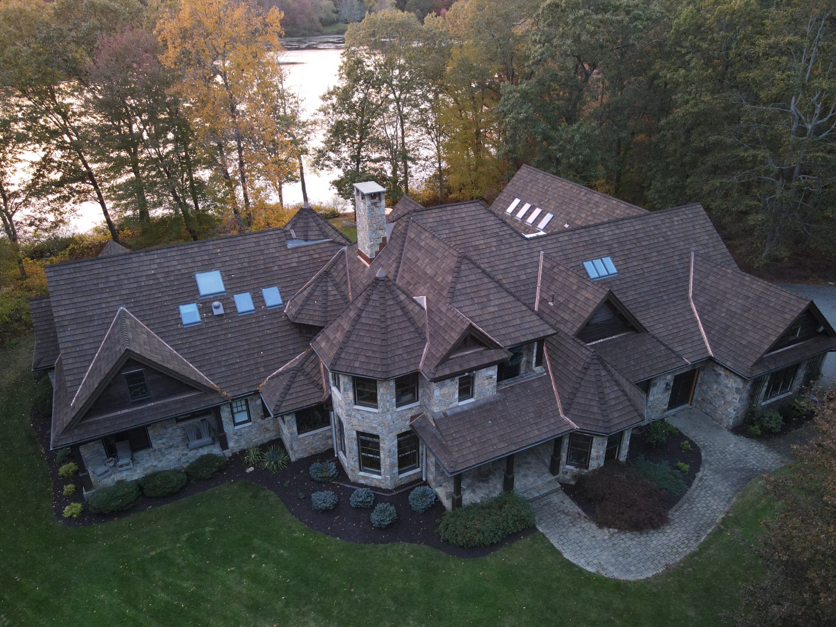 Private Residence - Composite Cedar Shake Roof Replacement  by Rinaldi Brothers