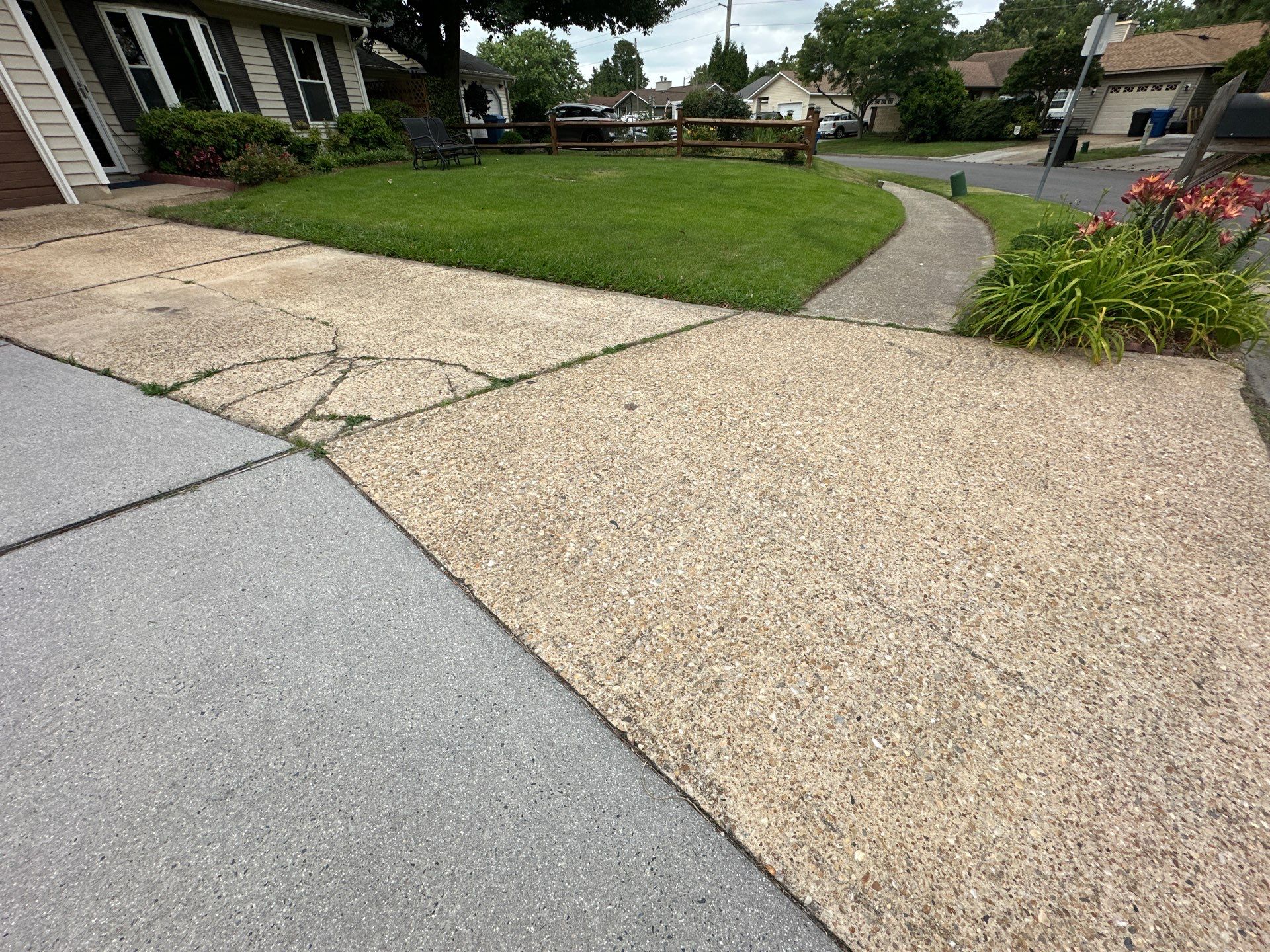 Project in Virginia Beach by Sam The Concrete Man Virginia Beach