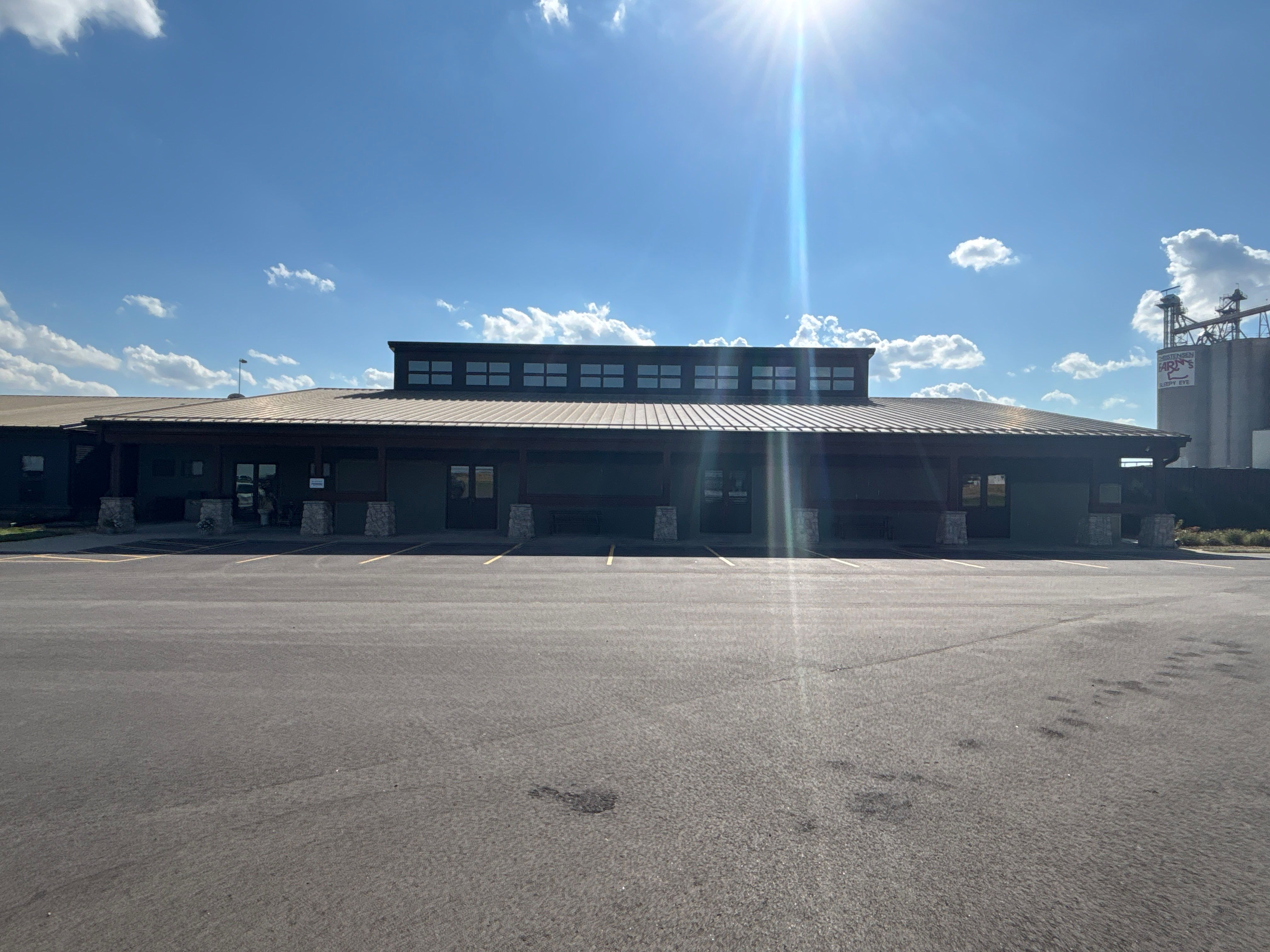 6-Inch Black Commercial Seamless Gutters  with Snow Rails– Sleepy Eye, MN by Next Level Seamless Gutters / Exteriors Inc.