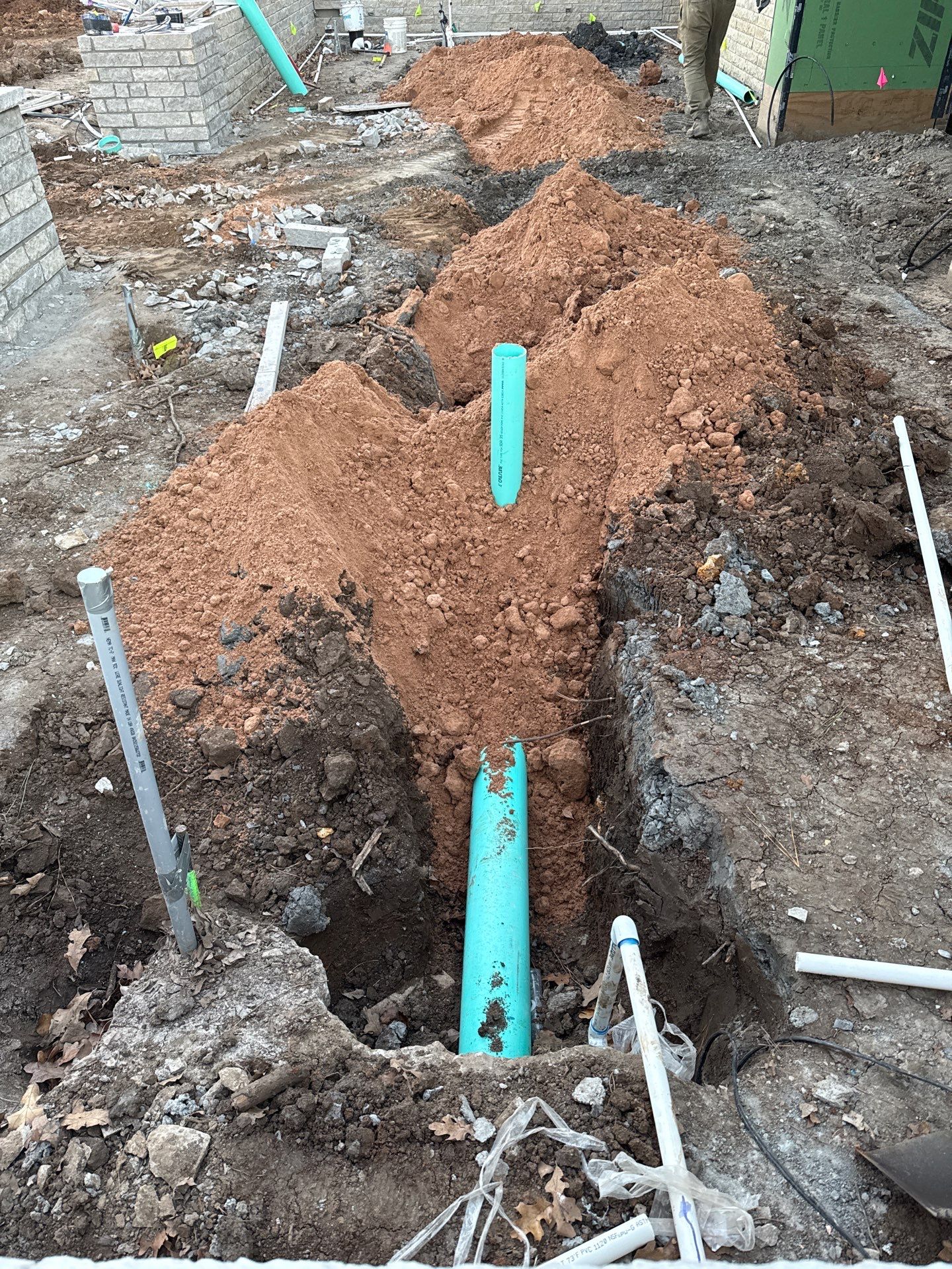 Project in Bixby, OK New construction  by BA Lawns and Landscaping LLC 