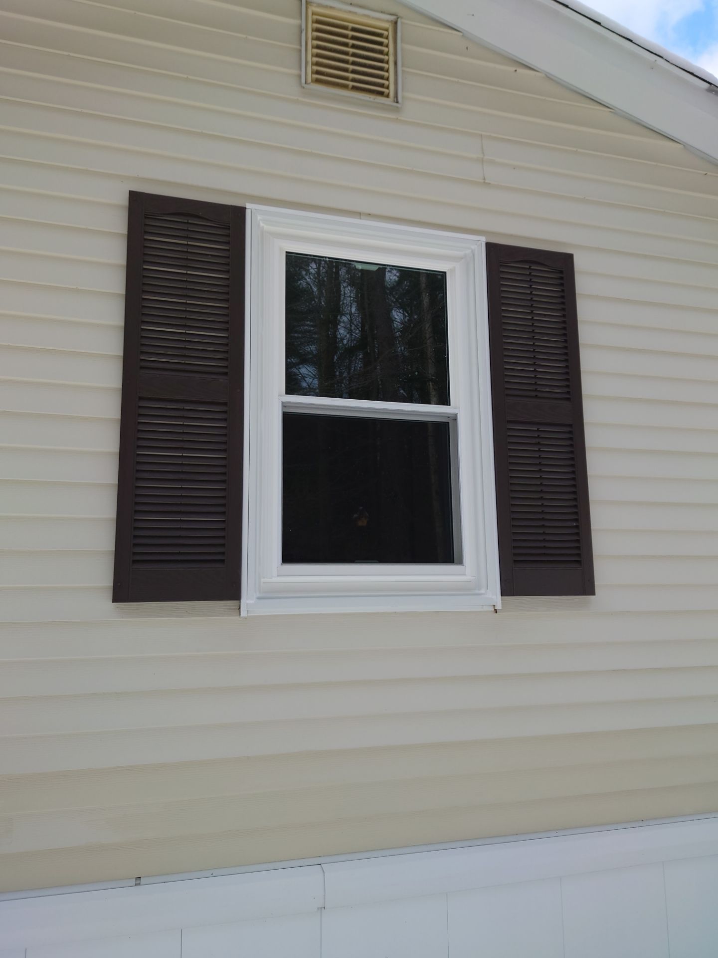 Double Hung Window Installation in Hinsdale, MA  by Yankee Home Improvement