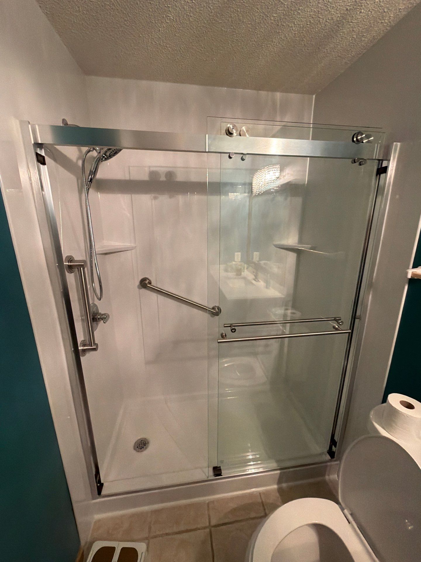 Acrylic Walk-in Shower Project in Eagan, MN by Forever Fortified