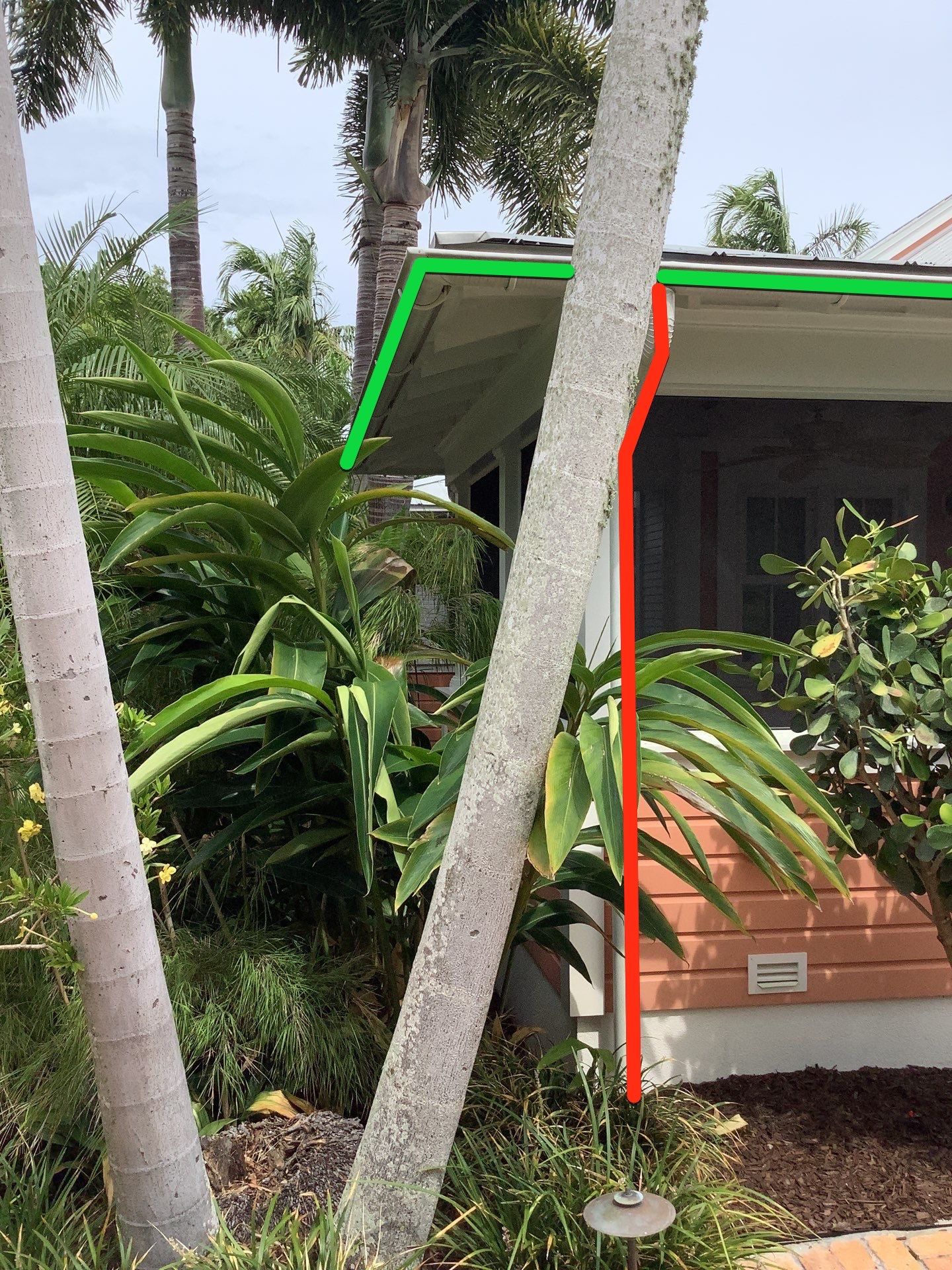 Half-Round Gutters Installation in Boca Grande FL by Gutter Professors
