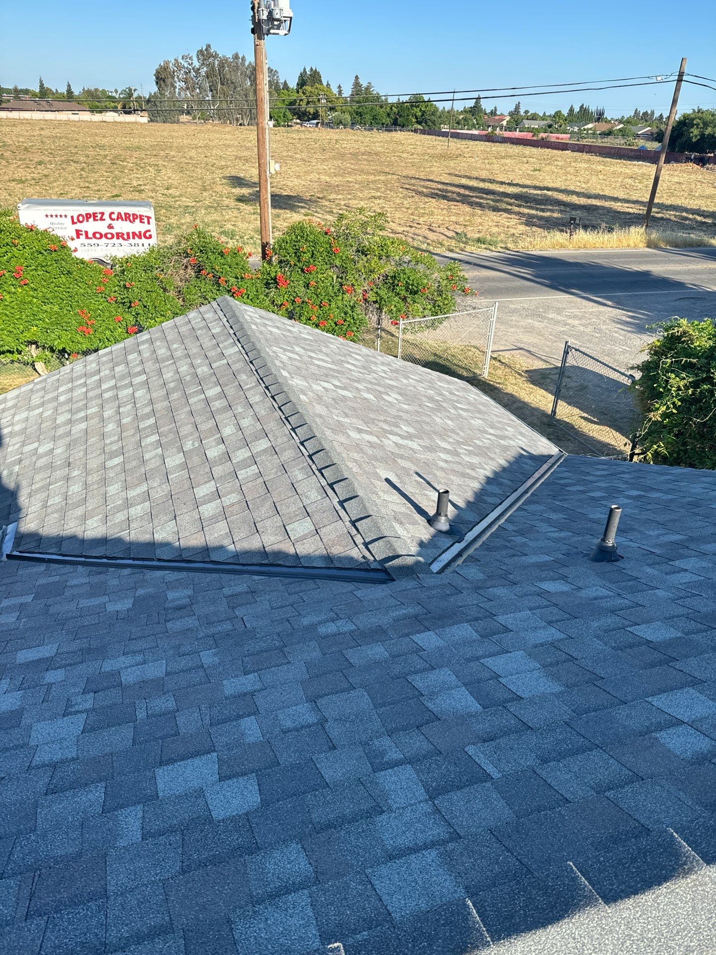 The Roof Installation by Grandmark Service Company