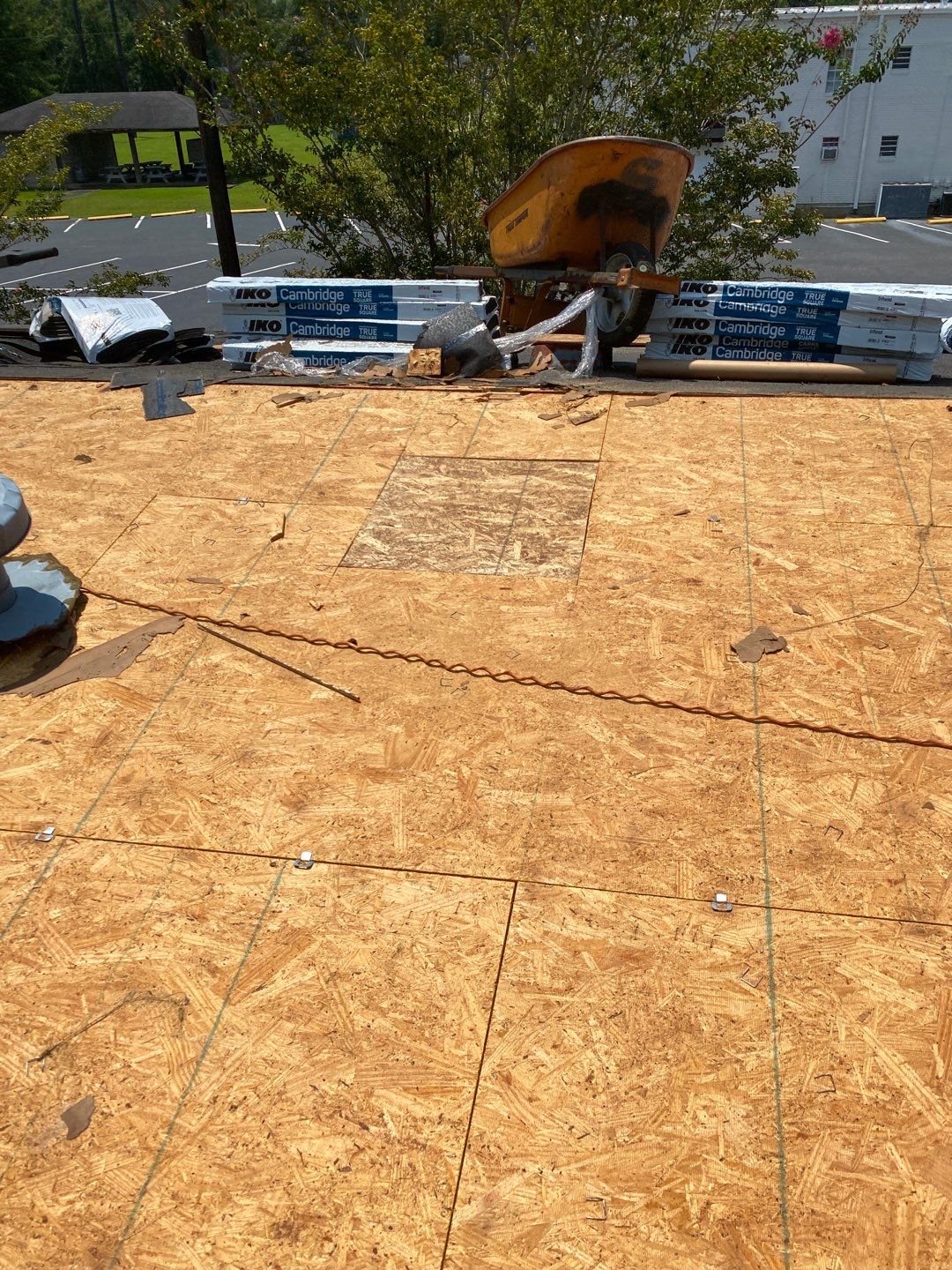 Commercial Roofing Installation using Roof Replacement by American Roofing & Construction LLC