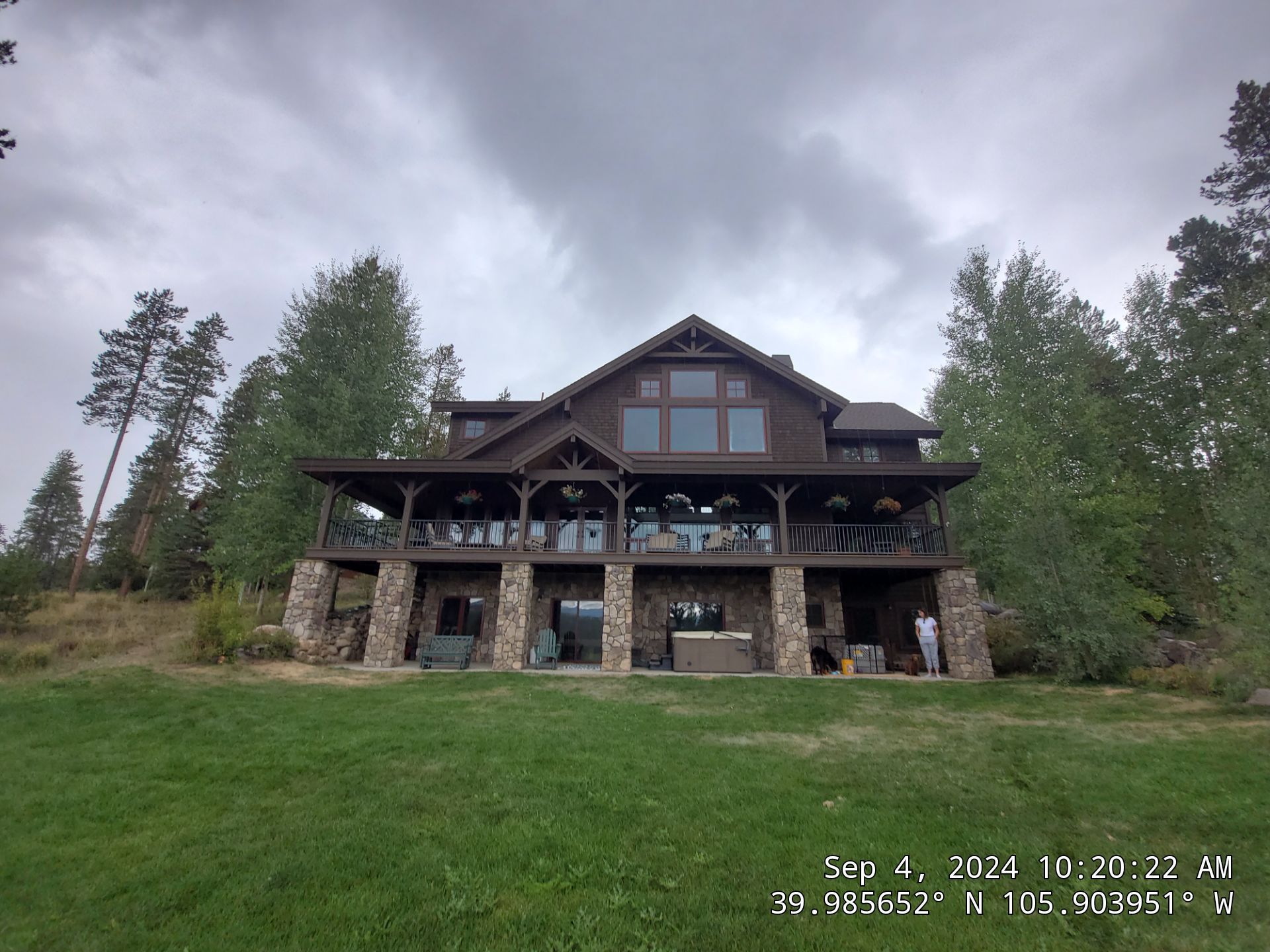 Exterior Painting Using Stain by Wheatley Creek Services