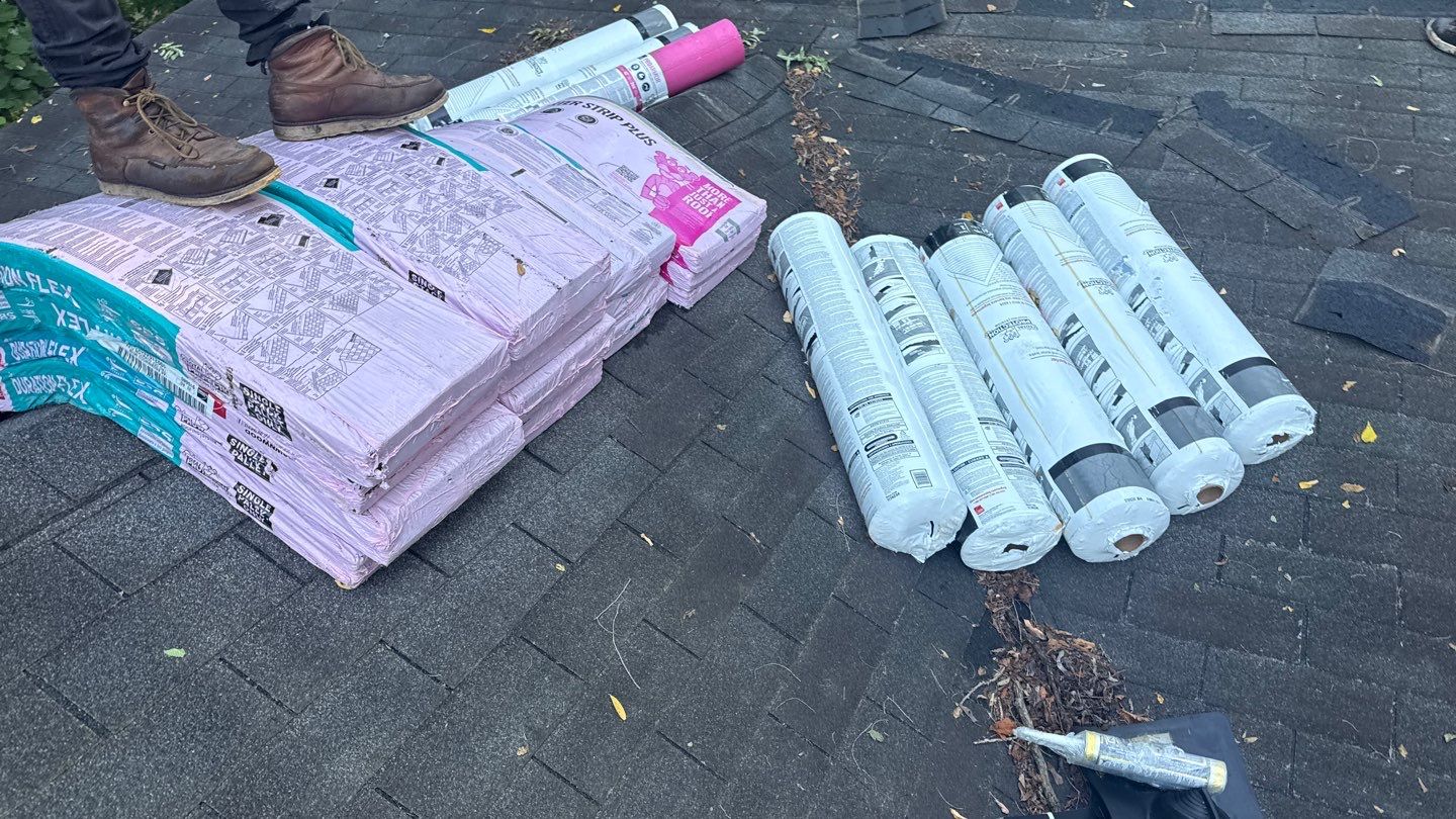 Roof Replacement using Owens Corning Brownwood by 180 Contractors