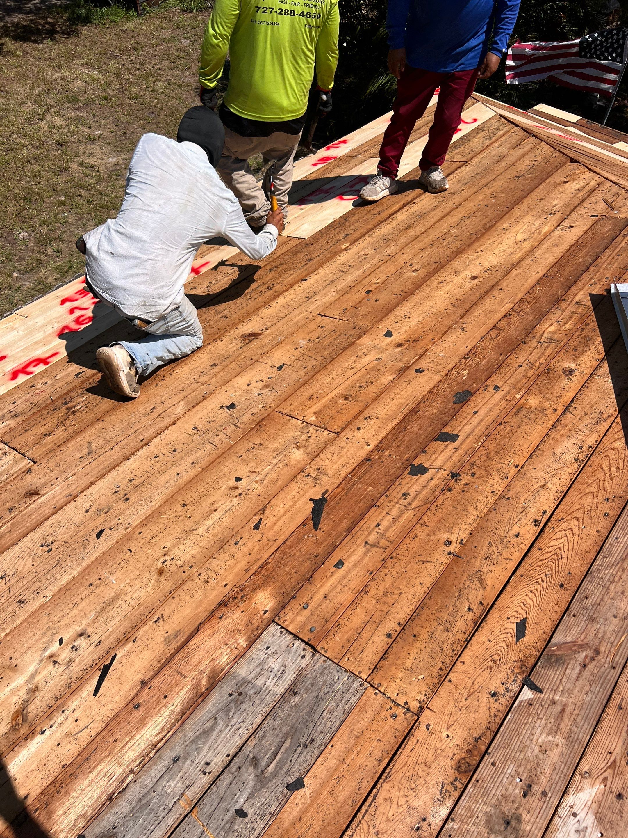 Project in St. Petersburg 33714 by Mitchell Roofing Company LLC 