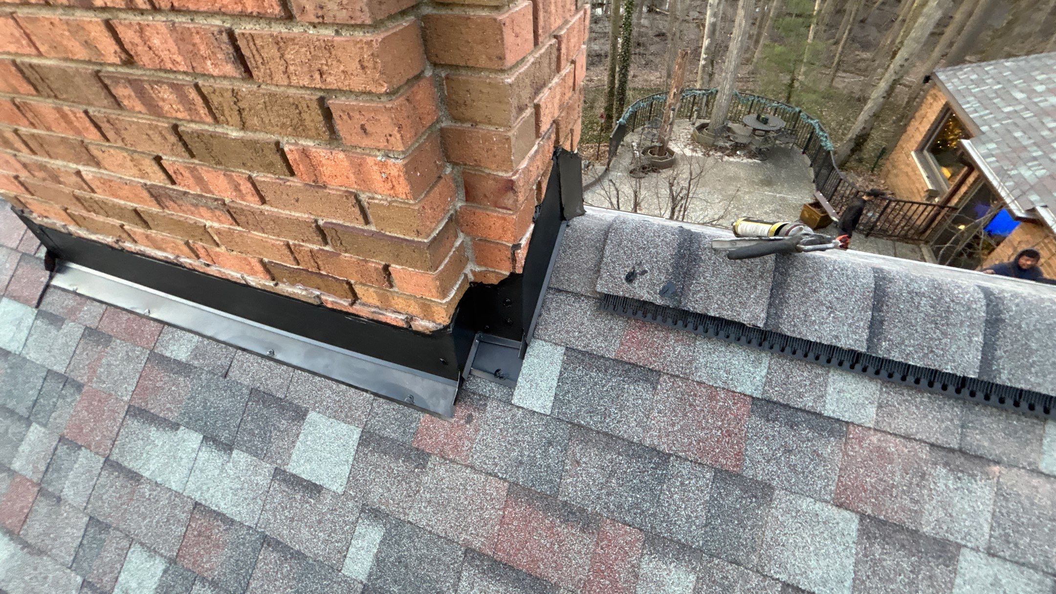 Roof Replacement using Owens Corning Colonial Slate by 180 Contractors