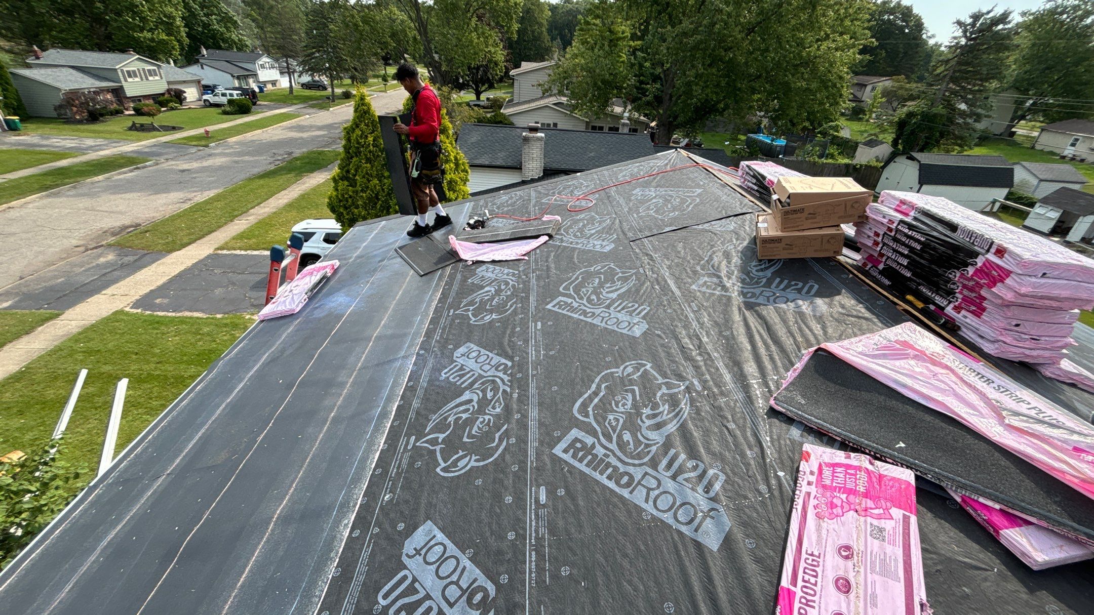 Roof Replacement using Owens Corning Duration by 180 Contractors