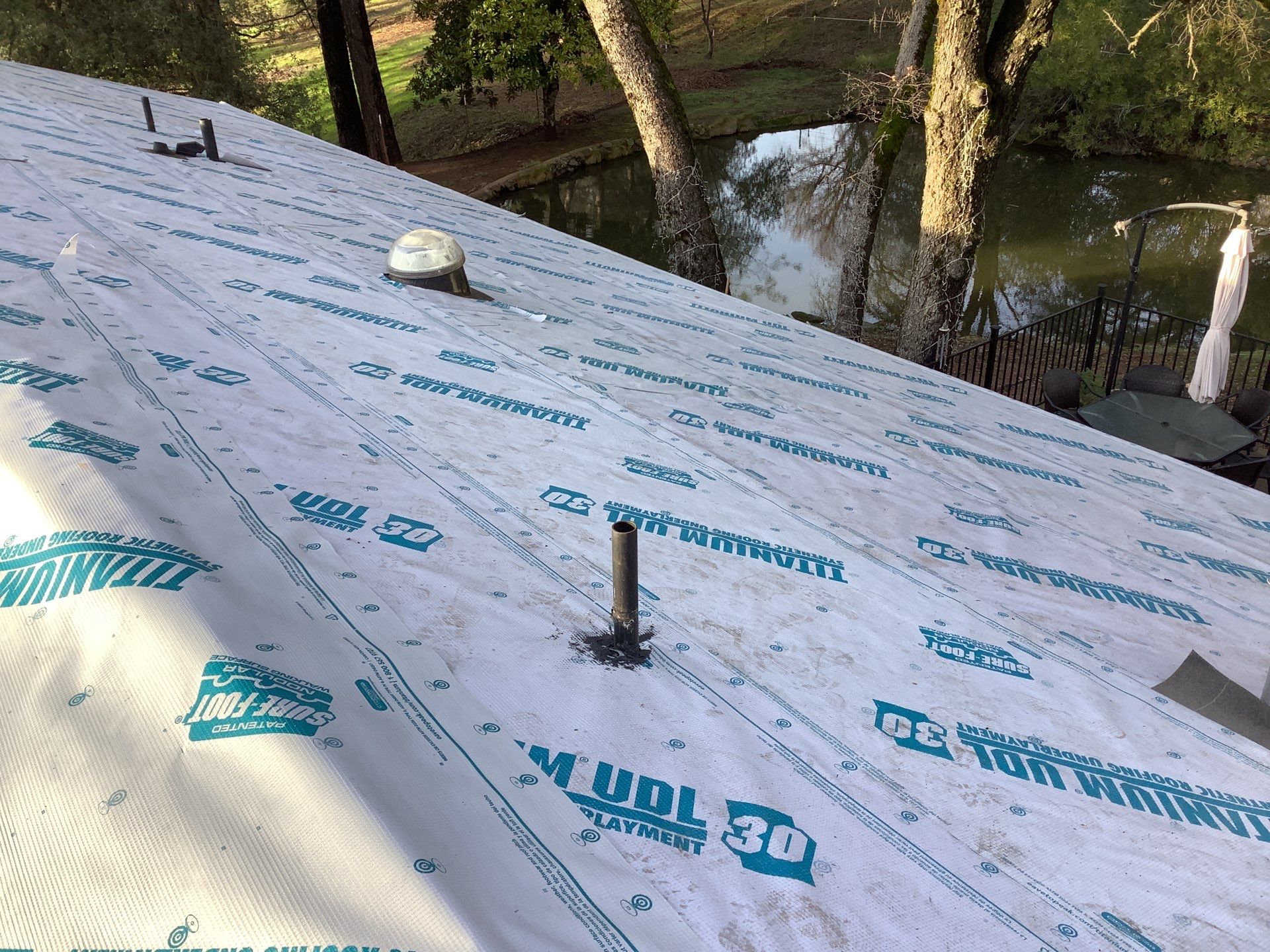 Residential Roofing Installation using Owens Corning Roofing Shingles by Byers Enterprises 