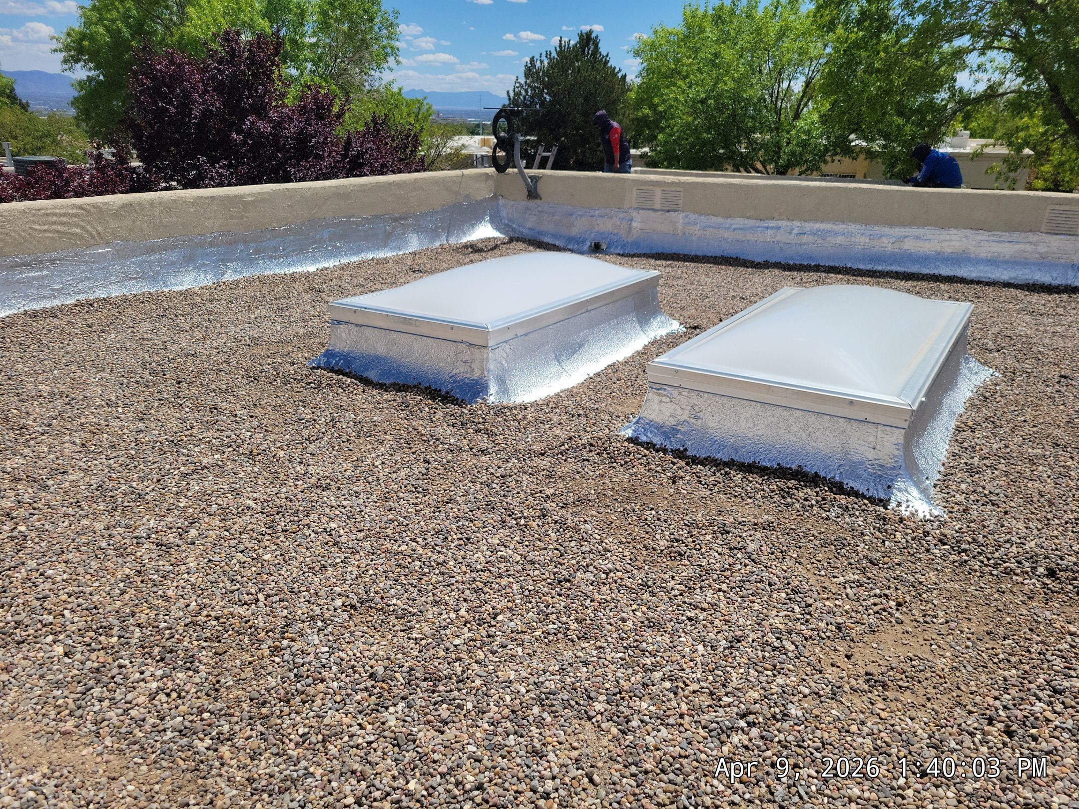 Tar and Gravel Roof Maintenance and Skylight Sealing in Rio Rancho by Doyle Roof Masters Inc