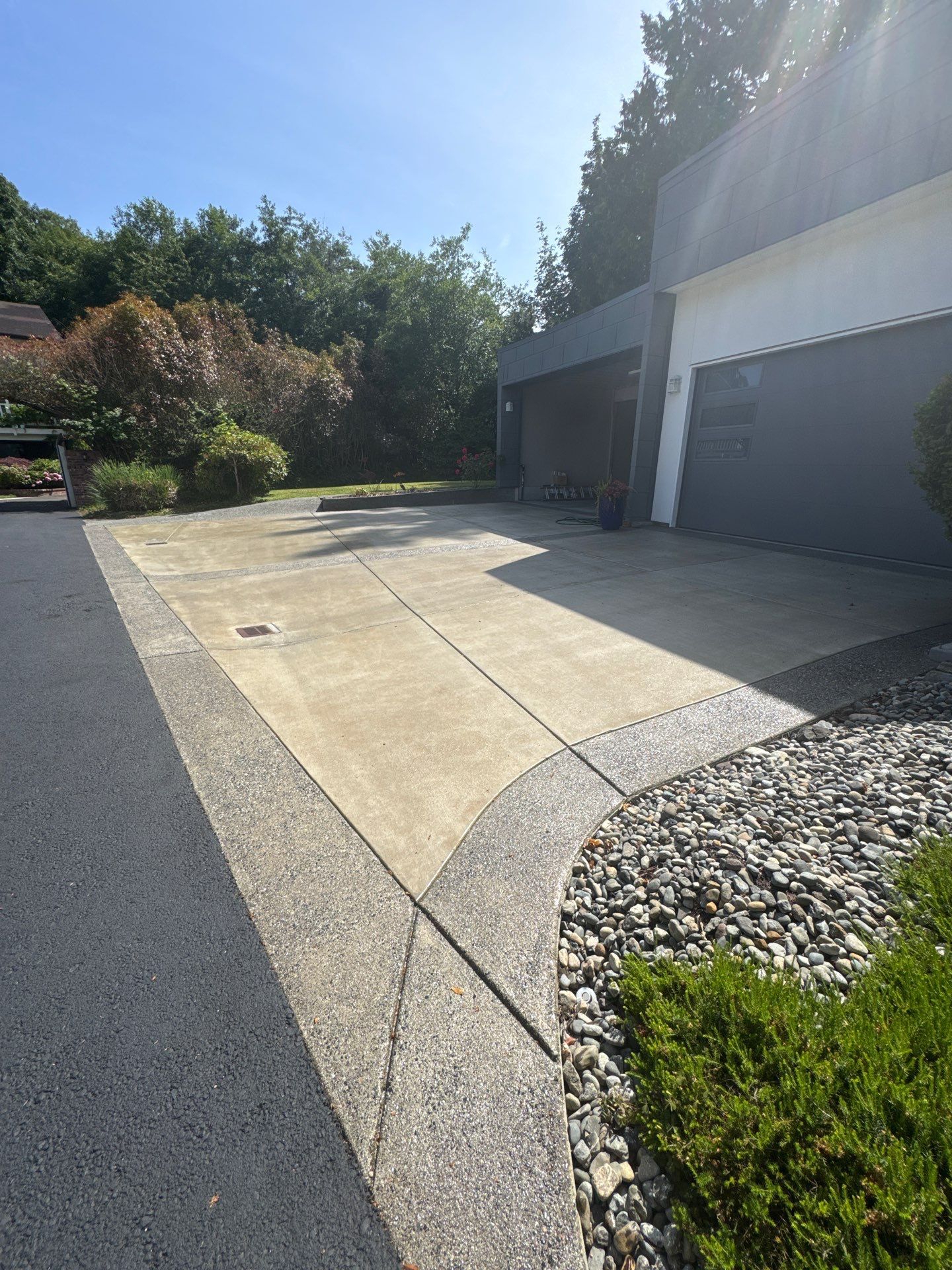 Sealcoated Concrete & Asphalt Driveway | Everett  by Jireh Asphalt & Concrete Inc 