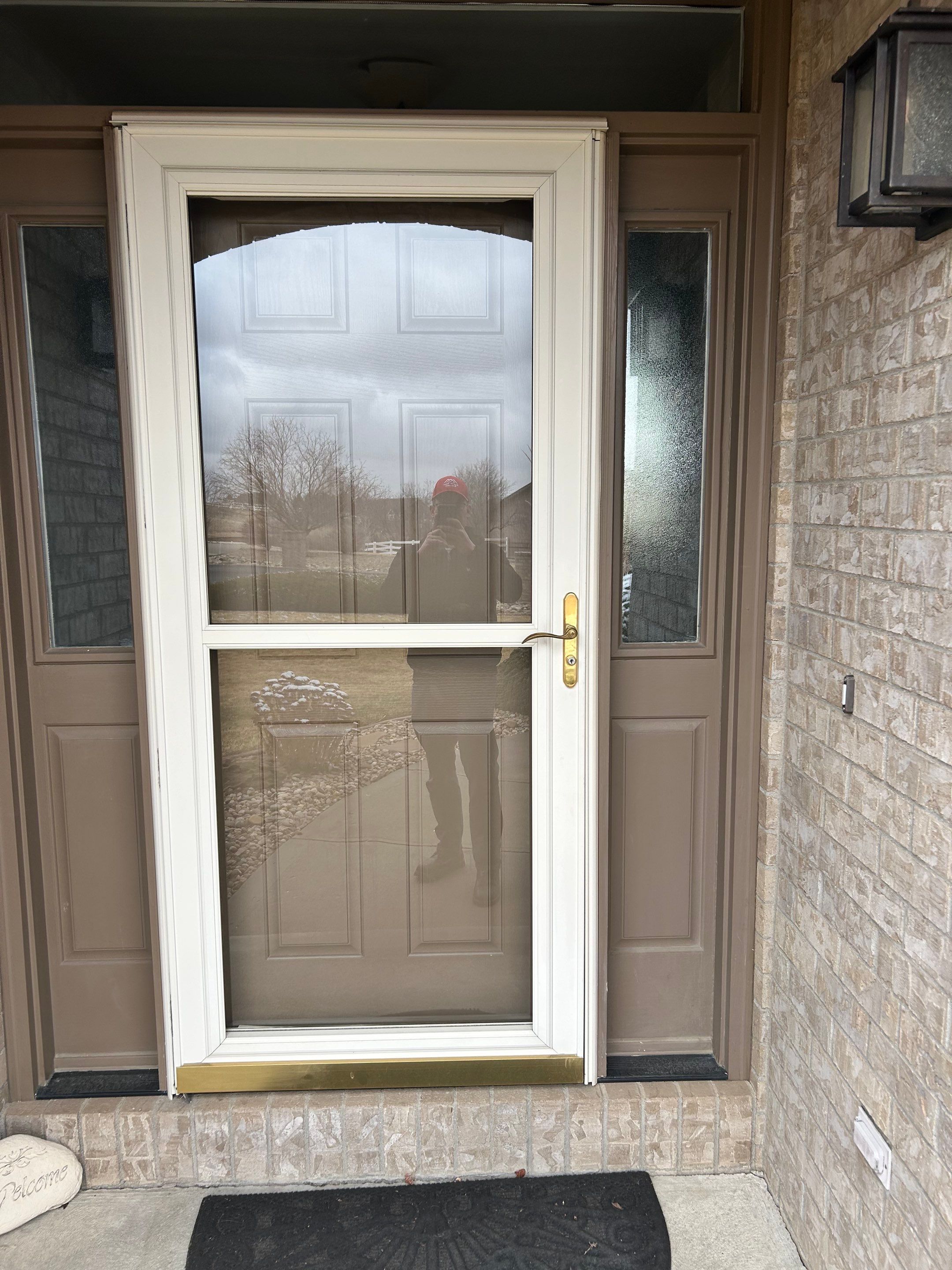 Project in Brighton by Storm Door Guy
