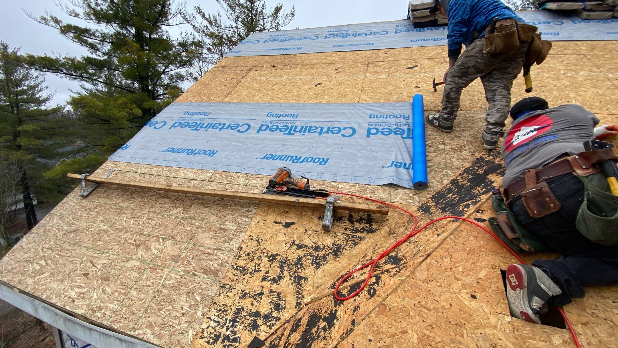 Roof Replacement using CertainTeed Landmark by 180 Contractors