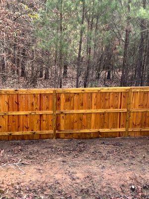 Fence using Wood Sealant