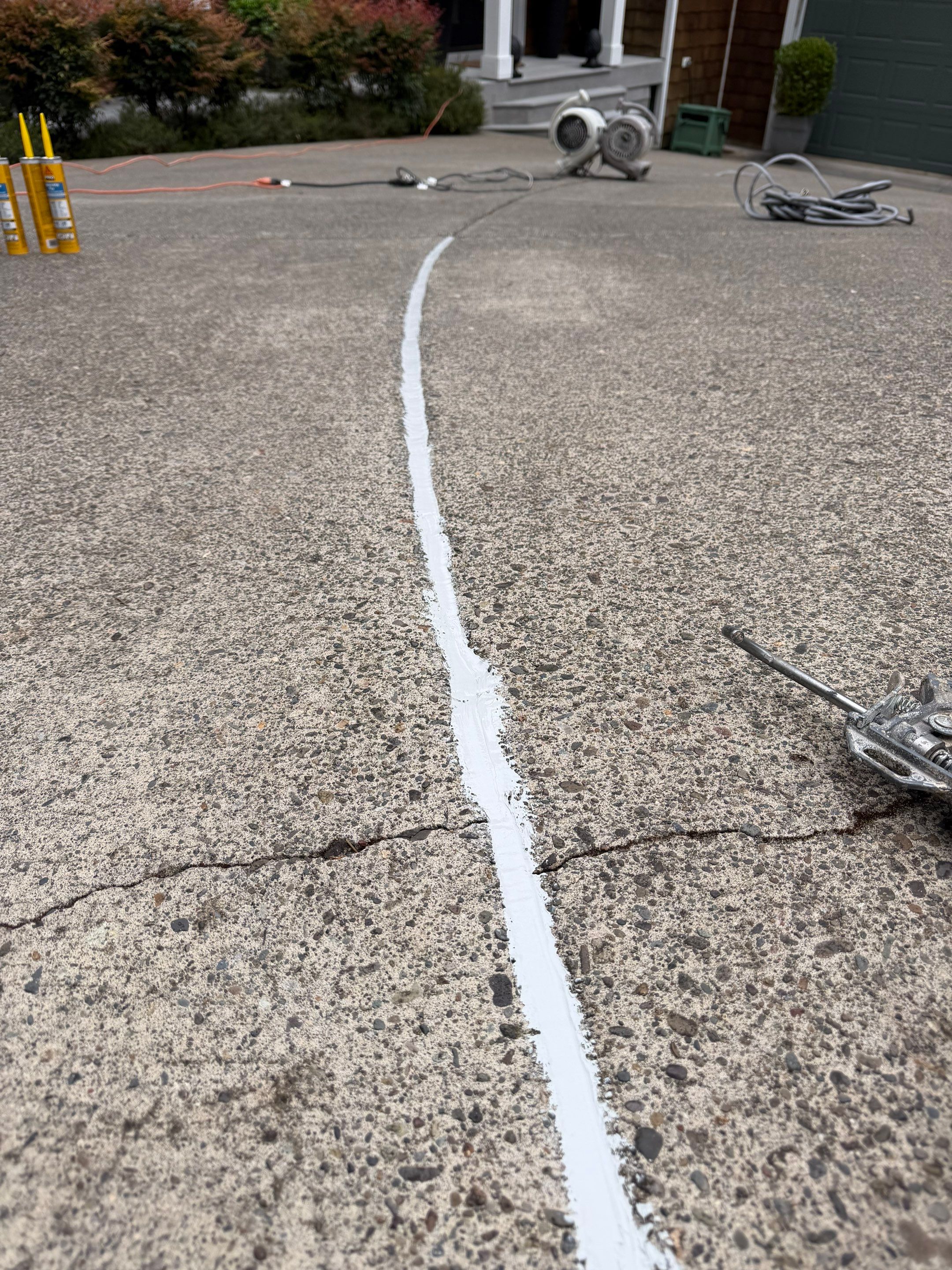 Driveway Expansion Joint Repair & Sealing by Handyman State LLC