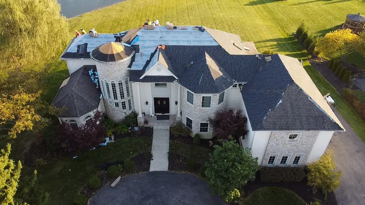 Residential Roofing Installation using Certainteed Landmark Pro Shingles by Best Exteriors Inc