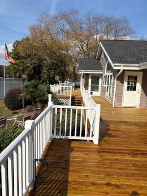 Wood Deck using Wood Sealant