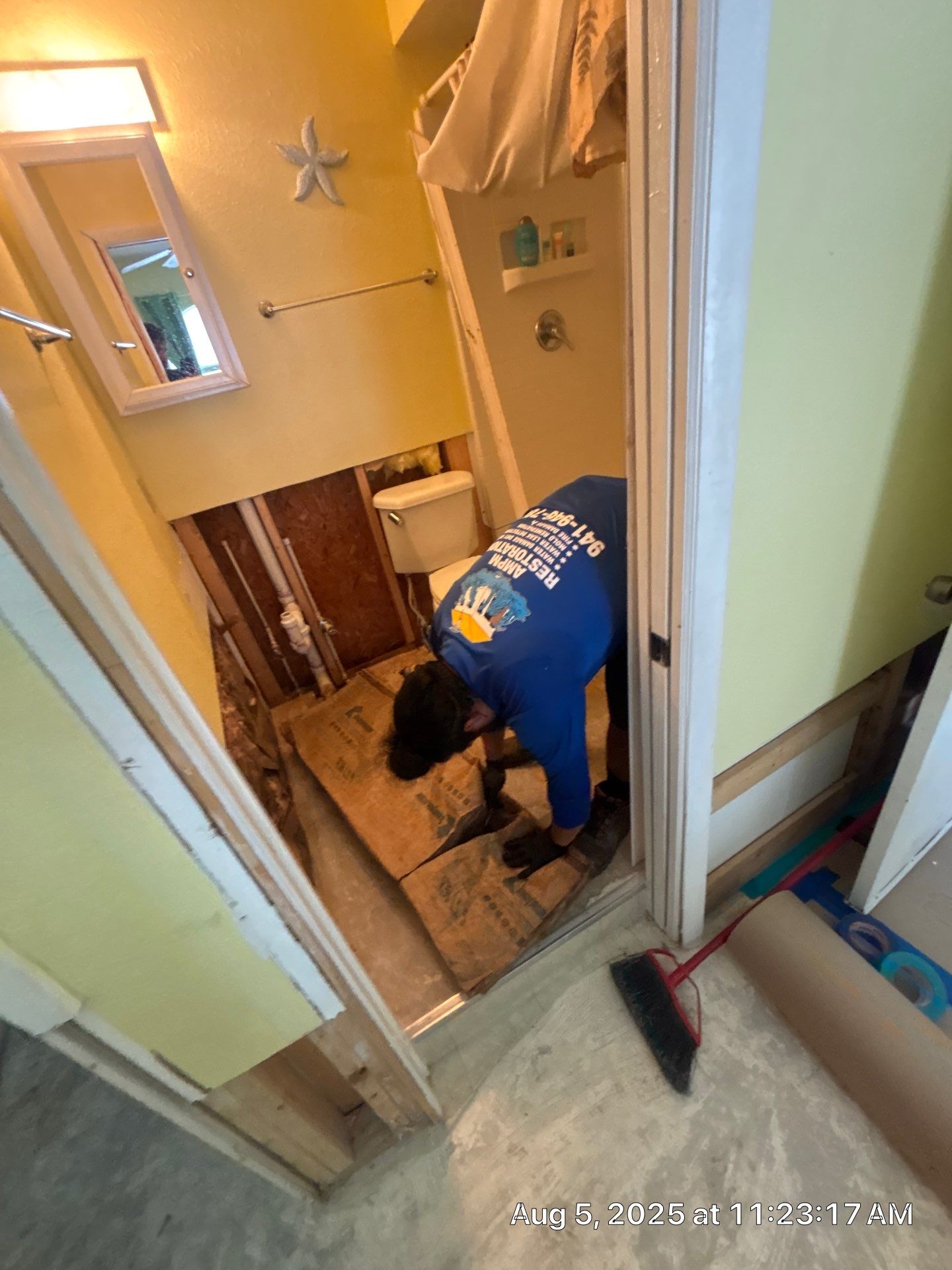 Water Damage Removal And Repair In Bradenton, FL  by Ampm Restoration Services 
