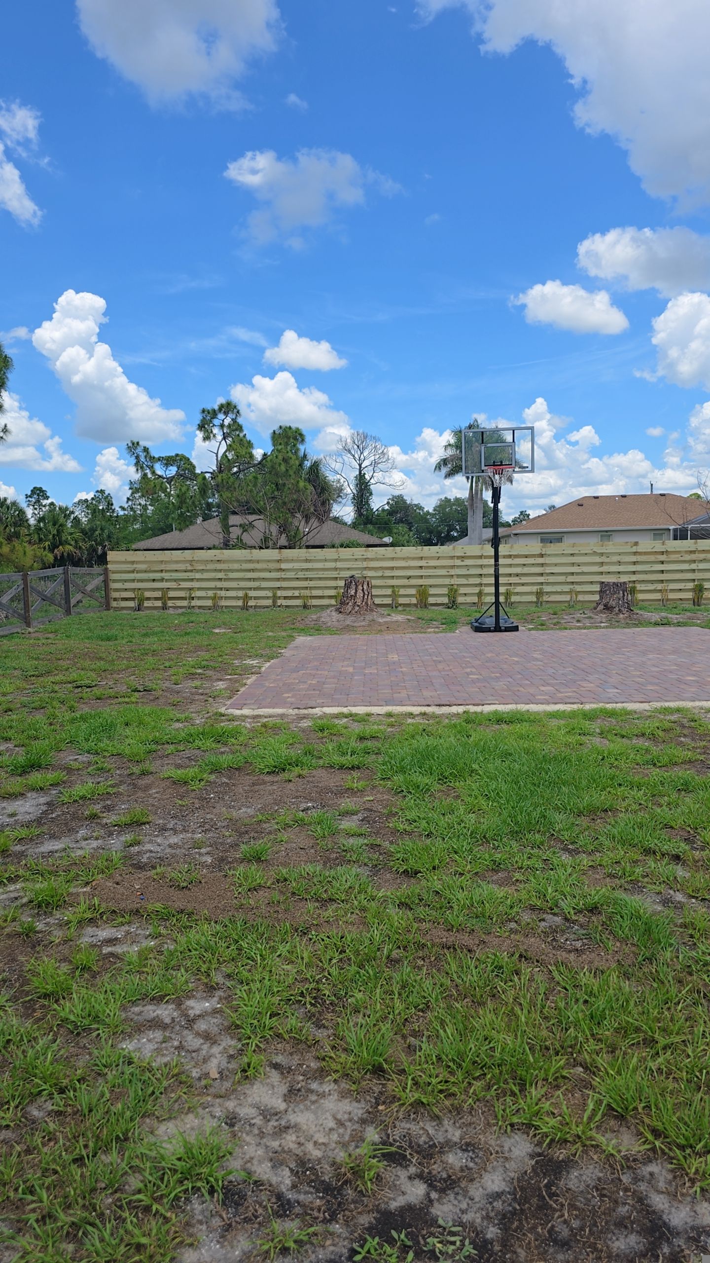 Horizontal Shadowbox Wood in North Port by True Fence LLC
