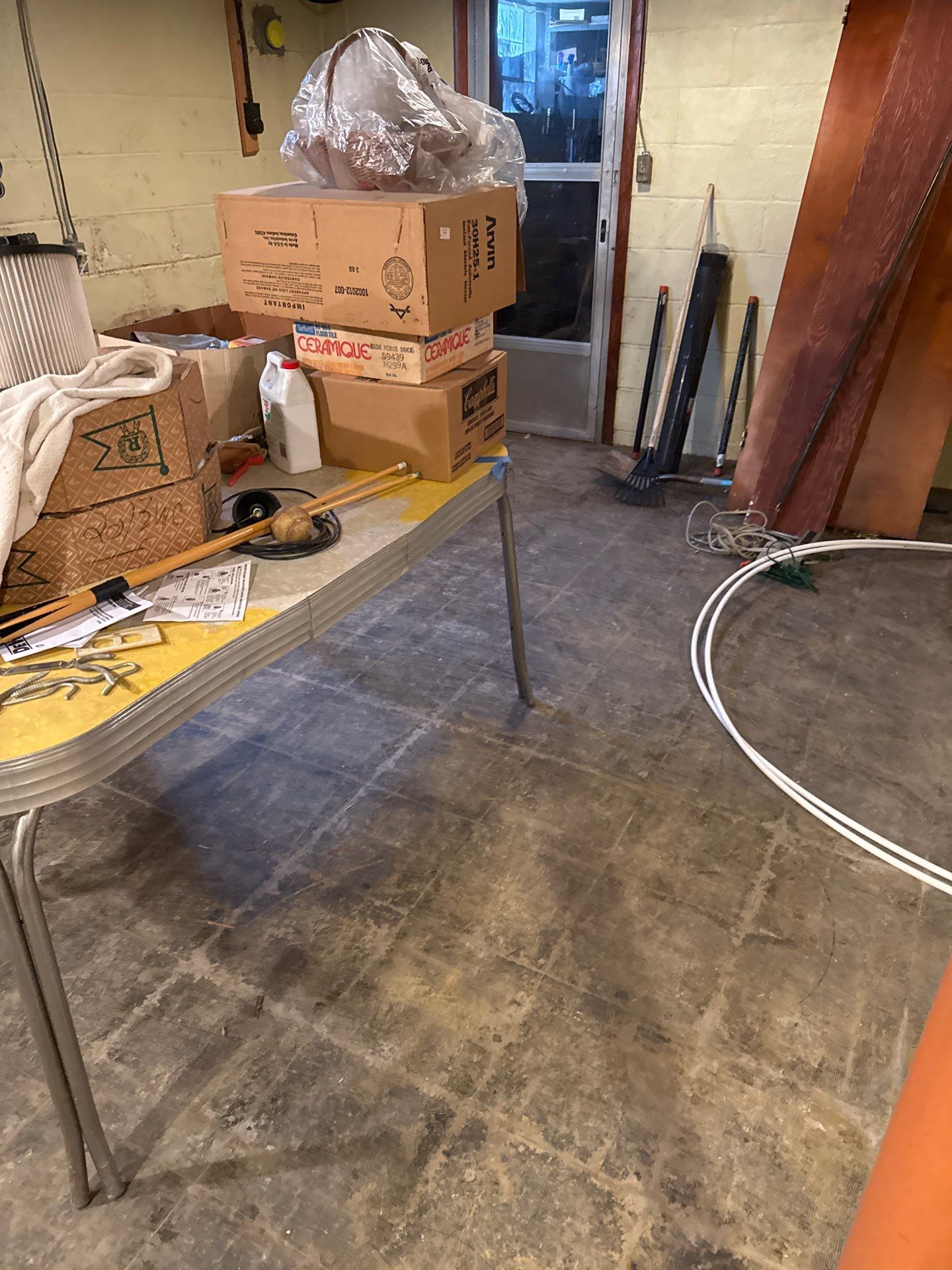 Basement + Garage Project in Pittsburgh by Floors in a Day, Inc