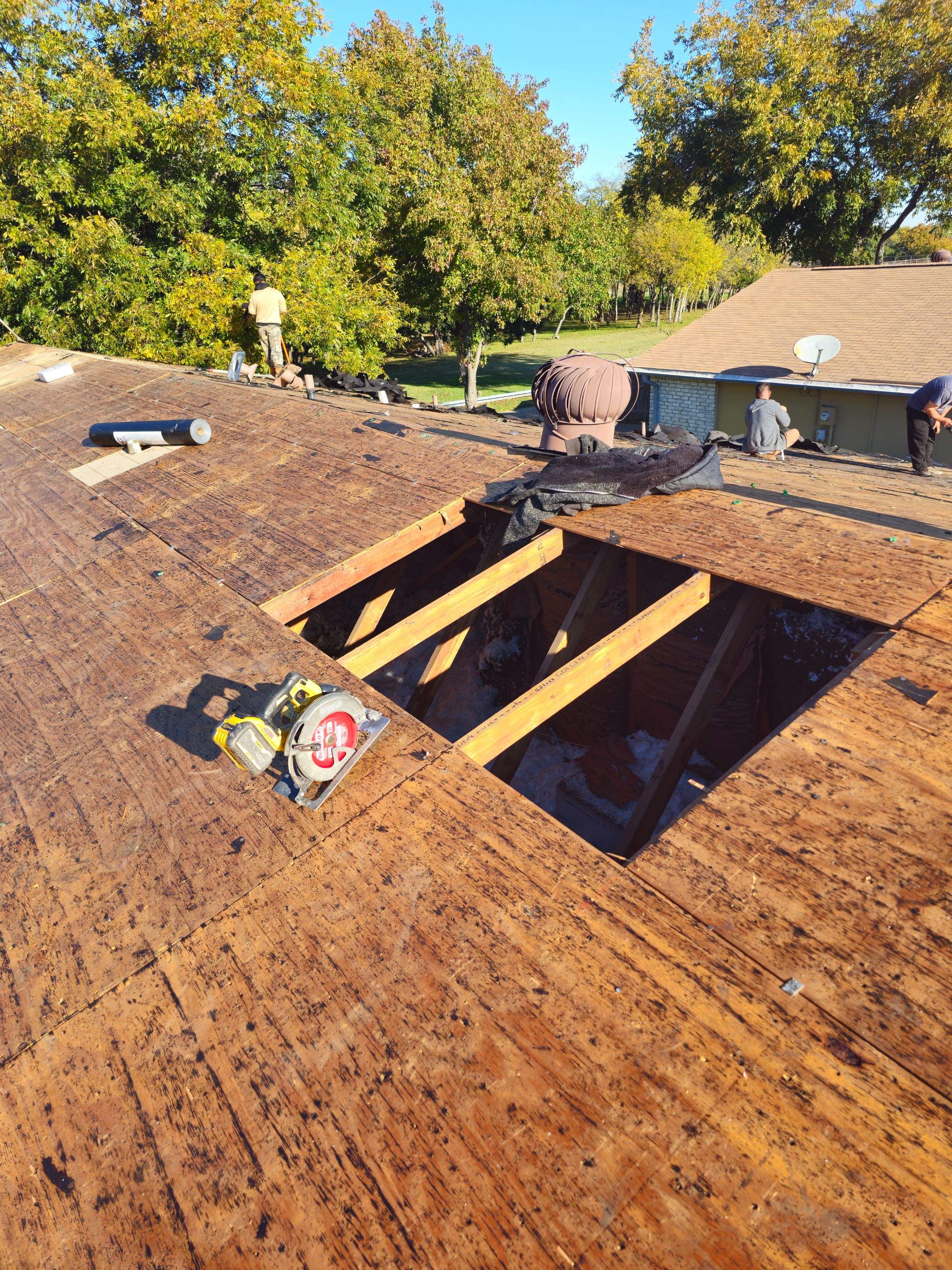 Residential Roof Replacement in Dallas - Blue Sage Dr. by road roofing llc