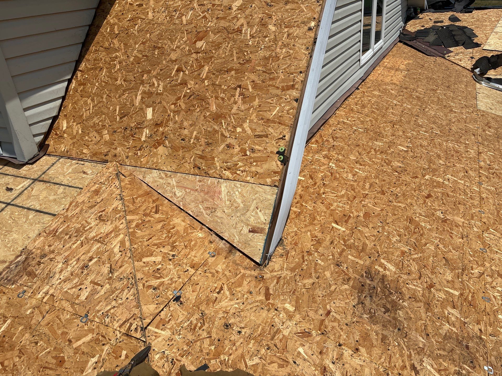 Residential Roofing Installation using ProVia Ironstone Slate Metal Roofing by RoofX 