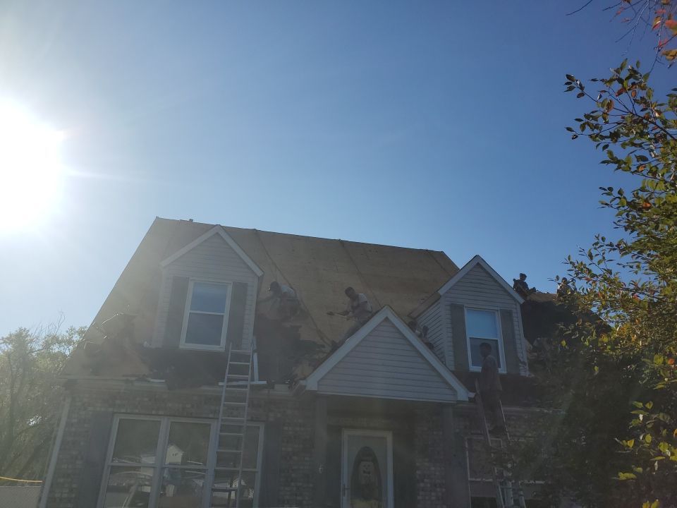 Residential Roofing Installation by Rainstoppers Roofing